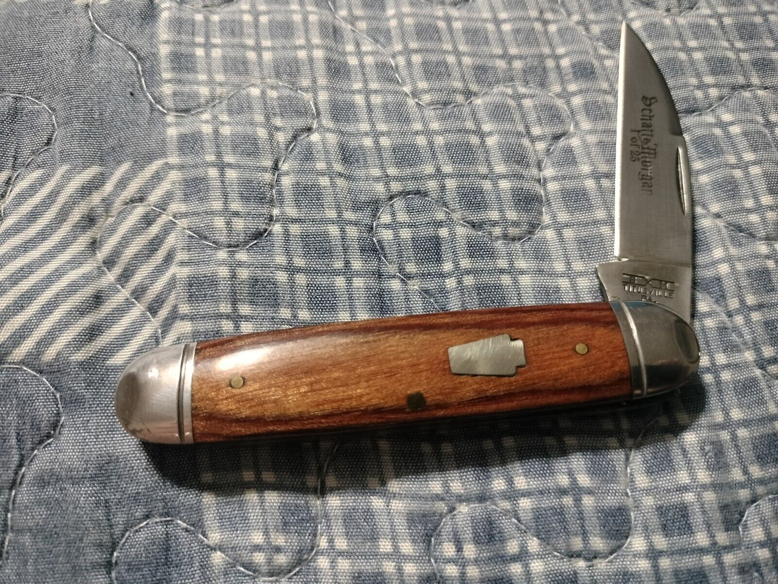 Schatt And Morgan Cutlery #99 Executive Jack Maple Knife 1 Of 25