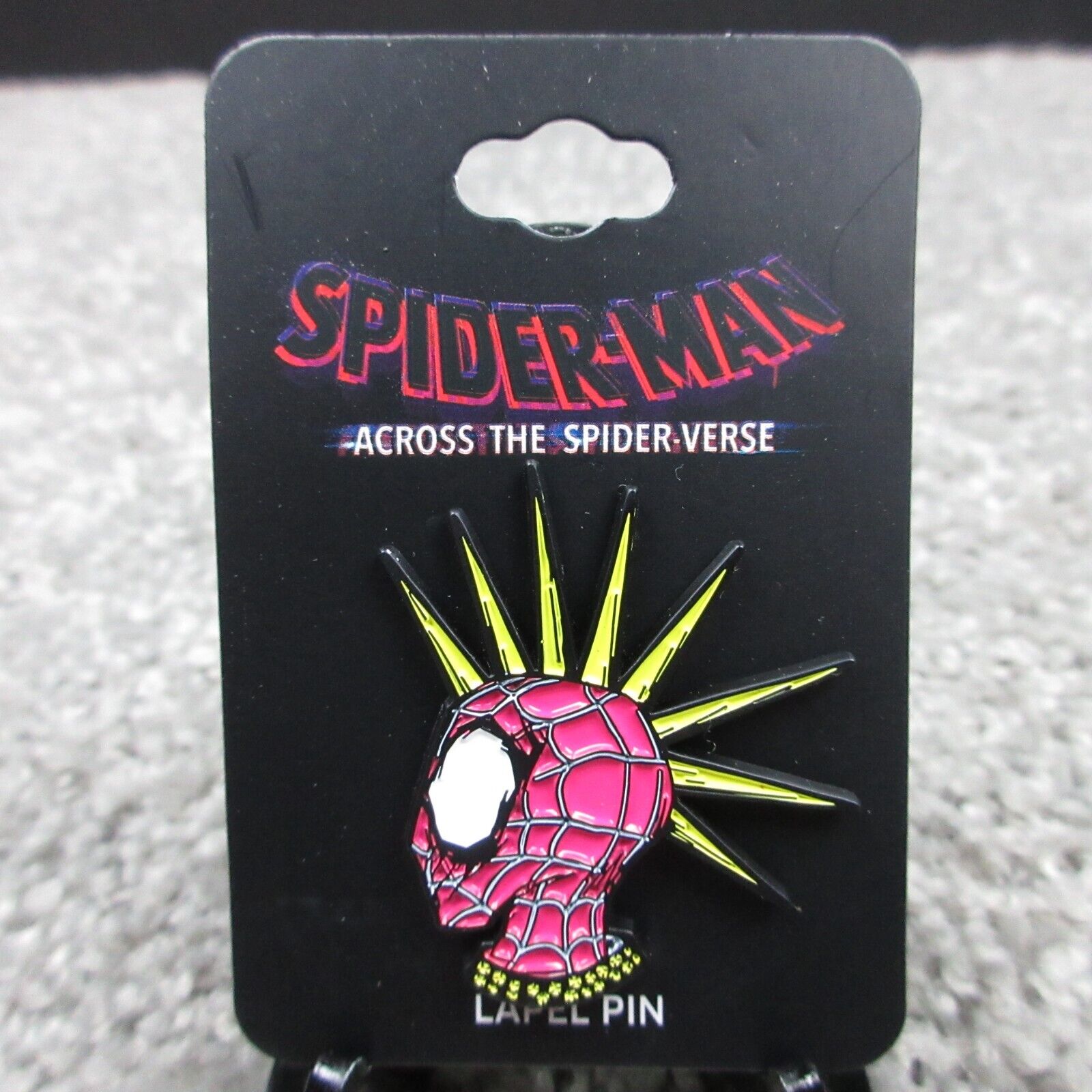 Spiderman Across The Spiderverse Pin Collectible Enamel Lapel Pin Marvel Mohawk