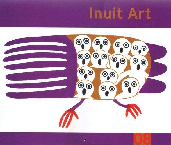 2008 Cape Dorset Inuit Art Calendar (Sealed in original packaging)