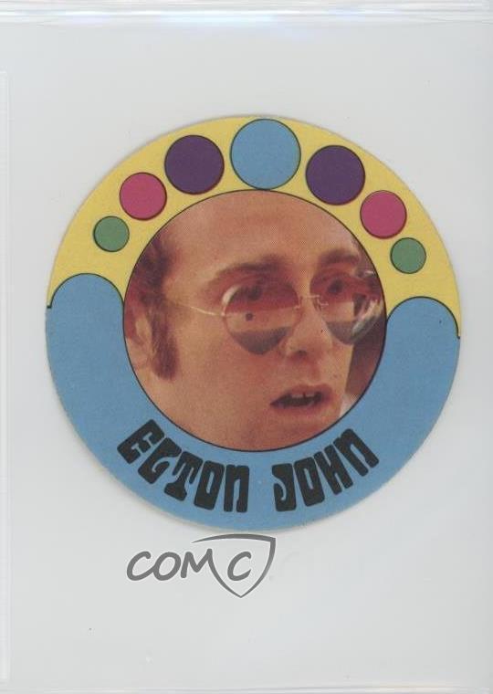 1972 Monty Gum Pop Stars Elton John 15ia