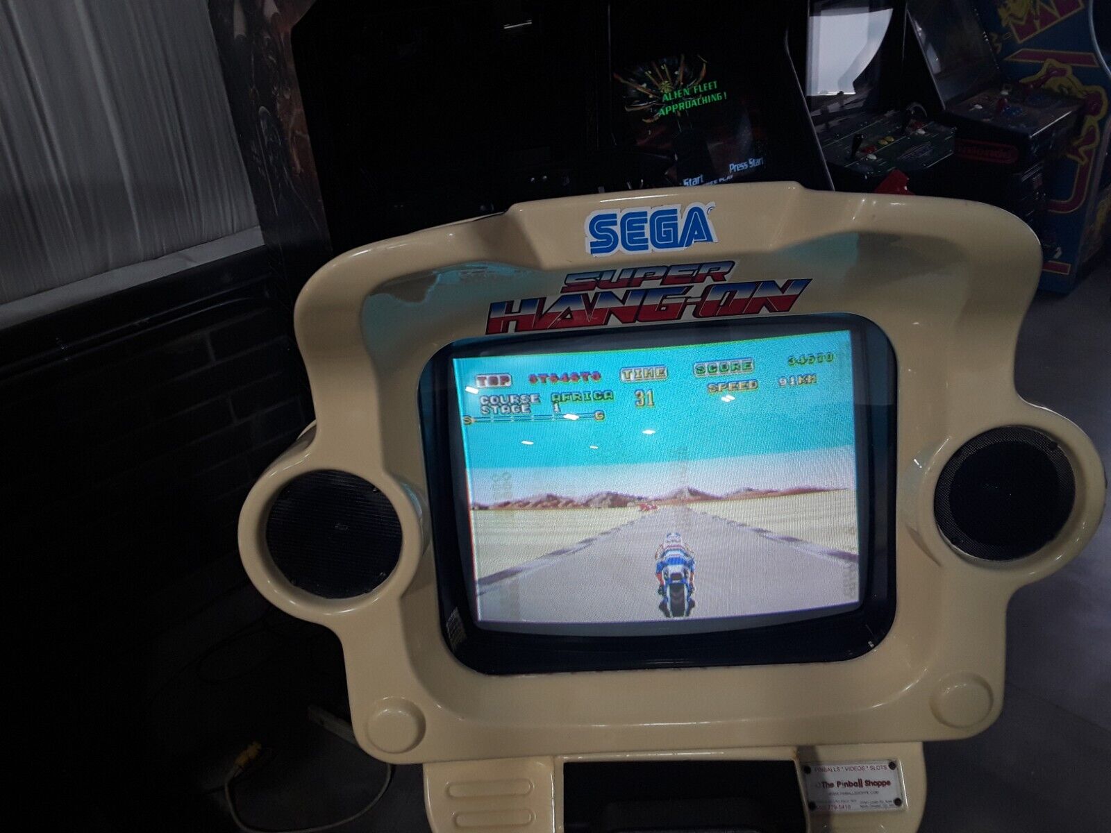 Super Hang-On by SEGA Video Arcade Game