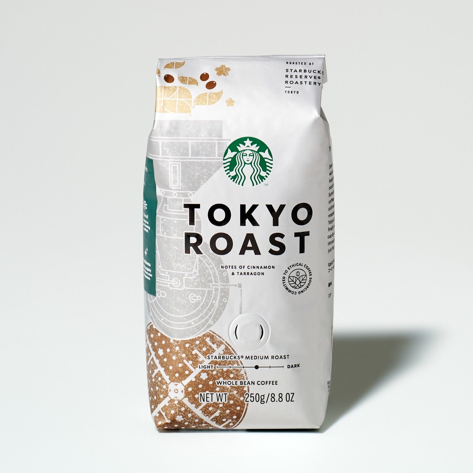 Starbucks Japan TOKYO ROAST  whole bean coffee 250g / 8.8oz Reserve Roastery 