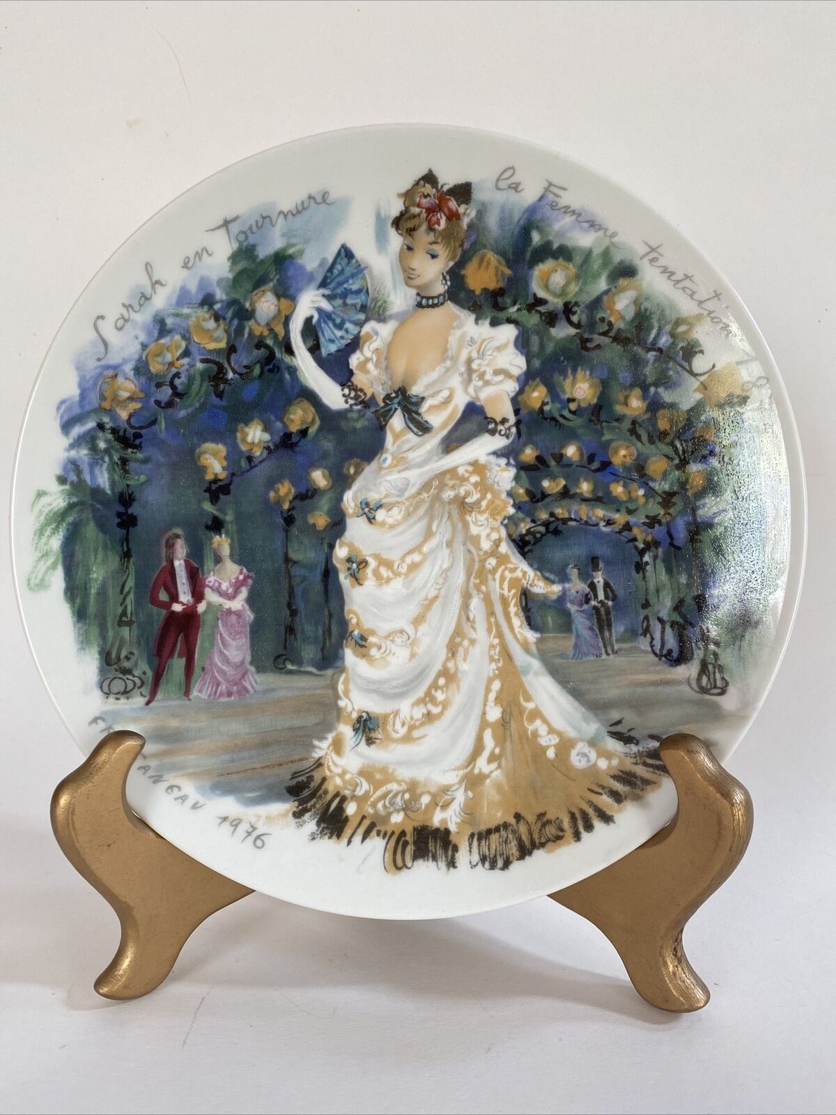 Women Of The Century - Vtg Collector Plates Only 1-12 Ltd Series Limoges France