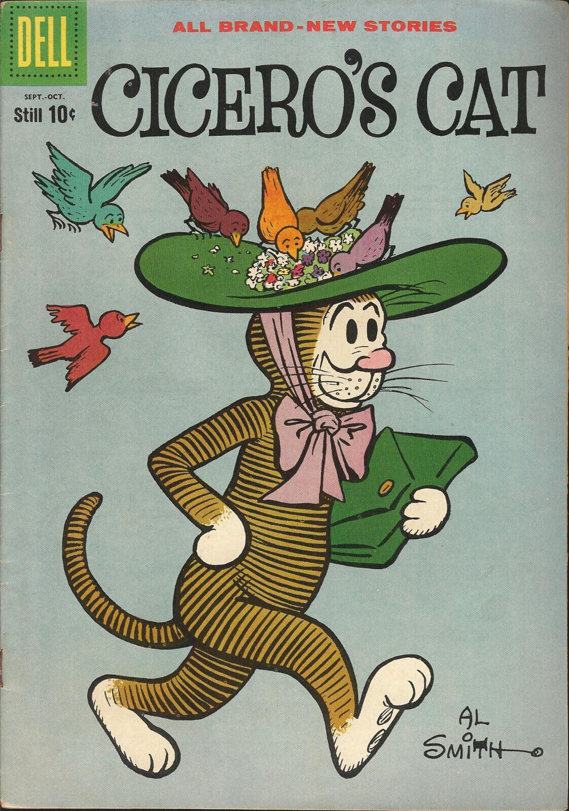 VINTAGE 1959 CICERO\'S CAT DELL COMIC BOOK; 10 cents