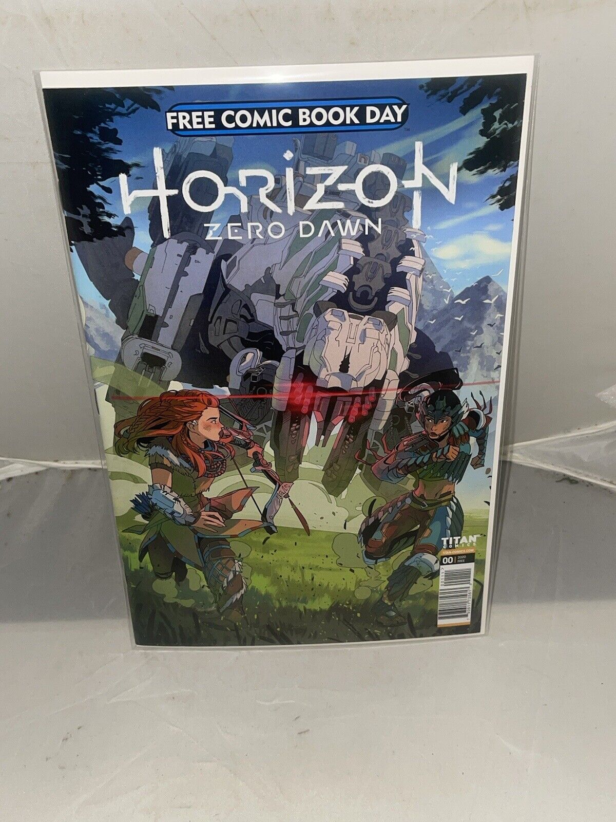 Horizon Zero Dawn #00 Titan Comics 2020 Free Comic Book Day FCBD