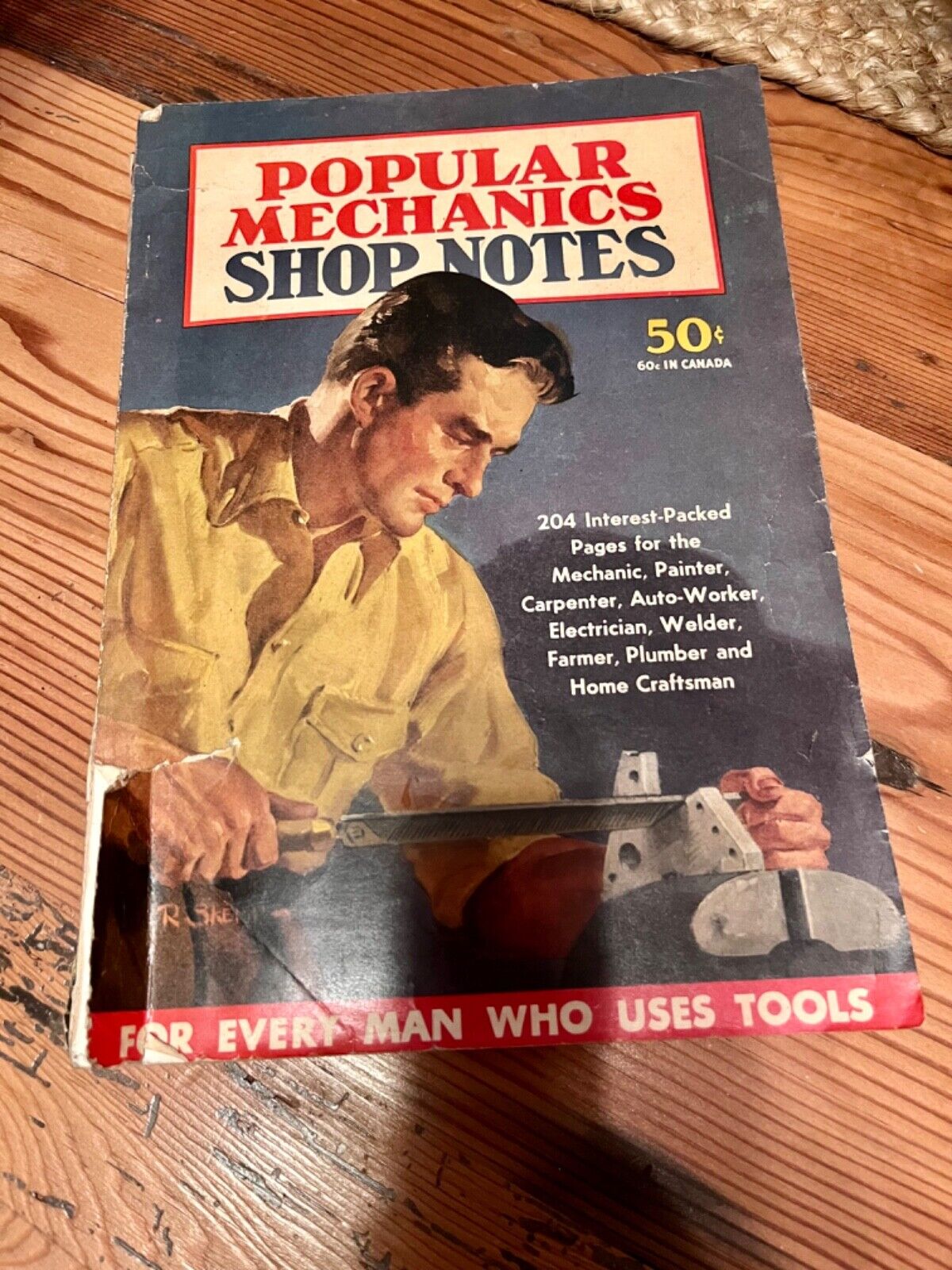 Popular Mechanics Shop Notes 1947 manual Home craftsman 