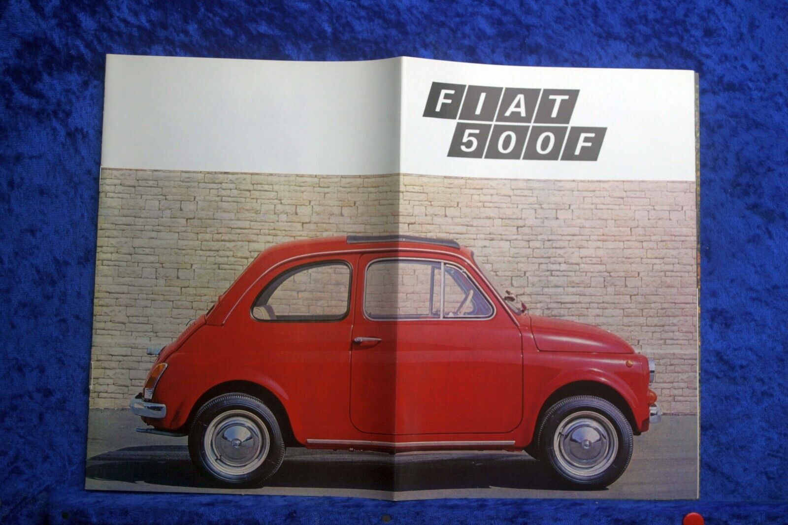 Fiat 500 F 1965-1972 Brochure (A1263) Faksimile Archiv Publisher