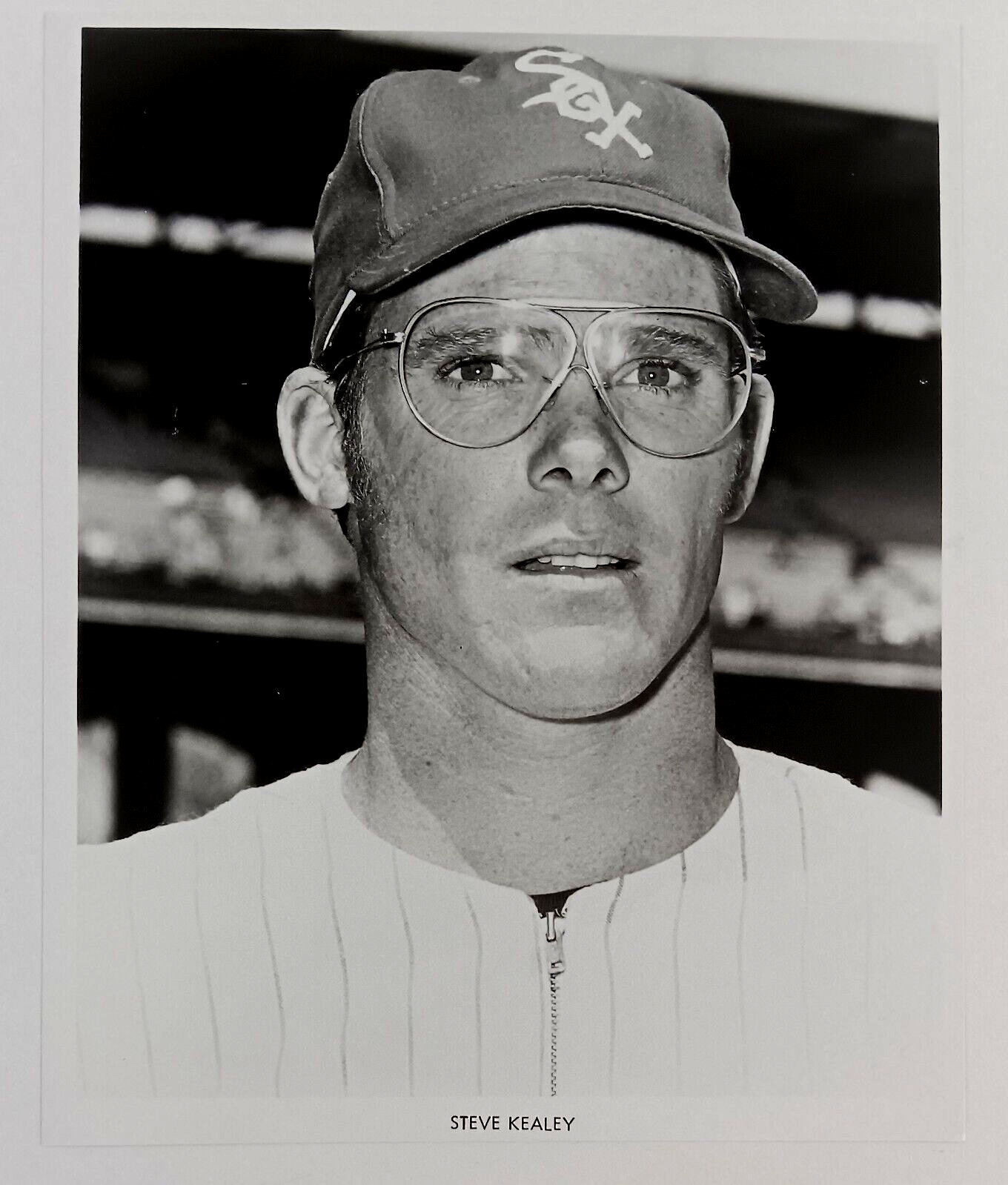 1970s Chicago White Sox Steve Kealey Pitcher Baseball Vintage Press Photo