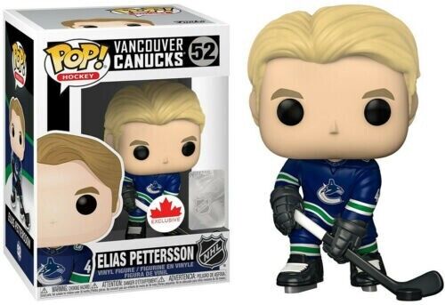 Funko Pop NHL #52 Elias Pettersson Vancouver Canucks Hockey  Canada Exclusive
