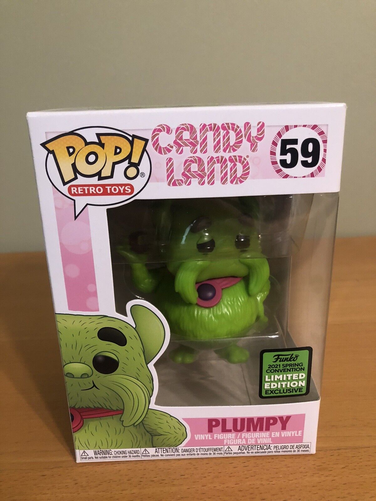Funko POP Retro Toys Plumpy Candyland Game 2021 Spring Convention ECCC Exclusive