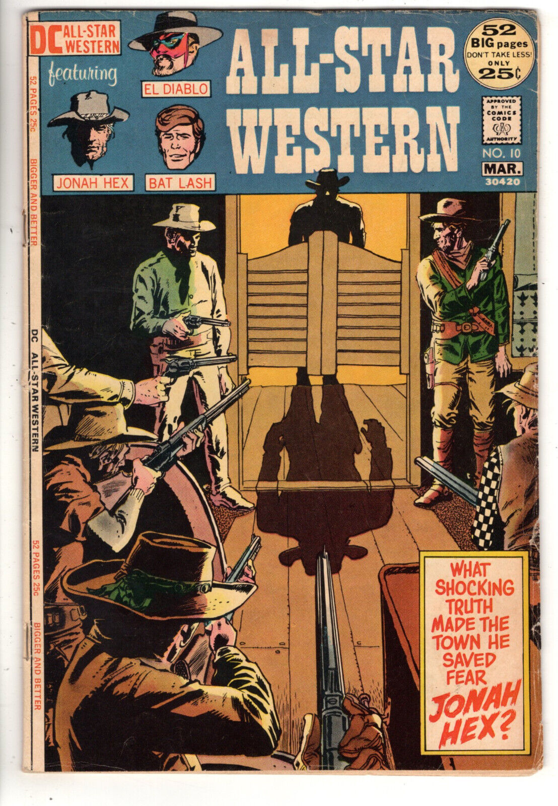 ALL-STAR WESTERN #10 (1972) - GRADE 6.0 - 1ST APPEARANCE OF JONAH HEX