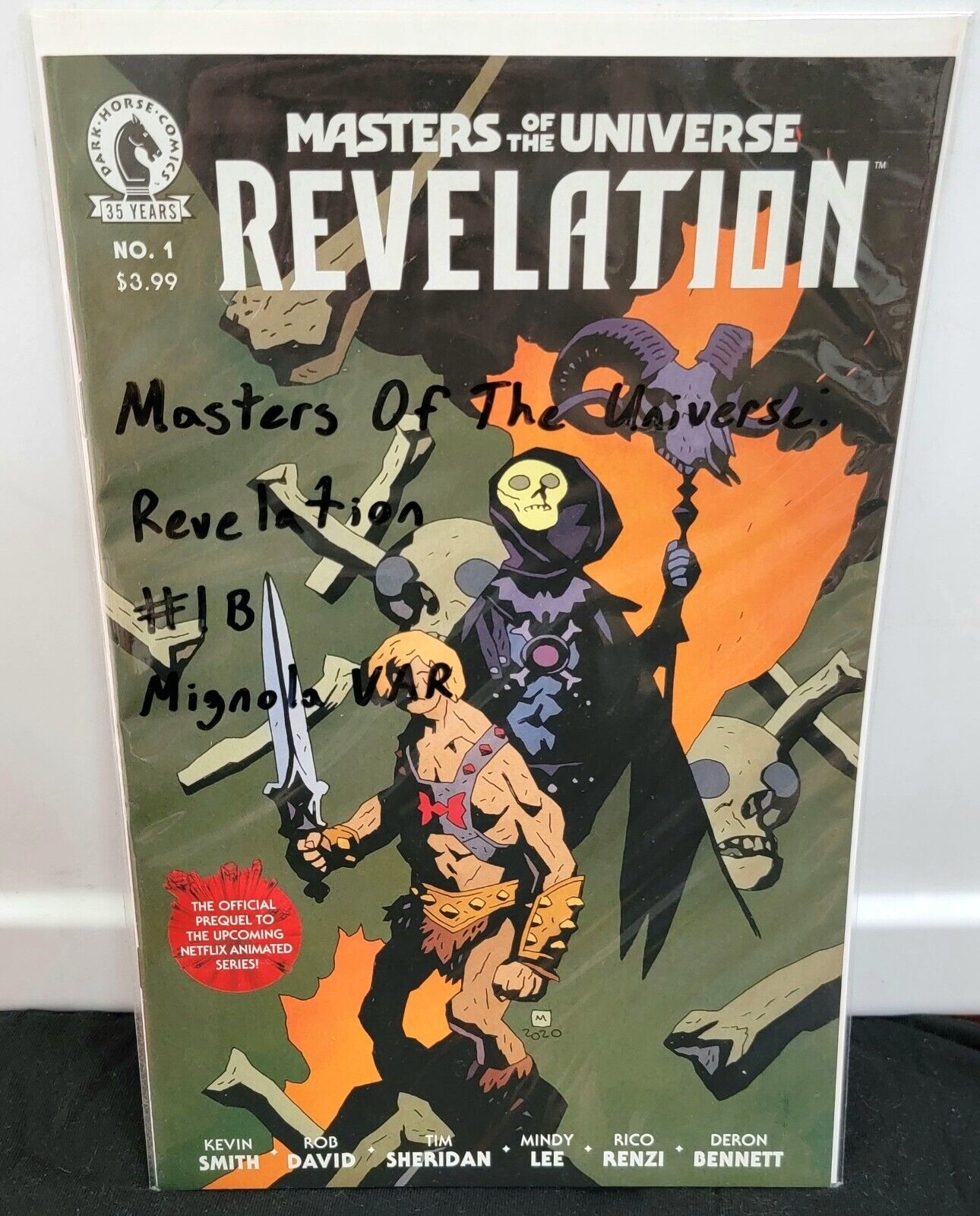HE-MAN MASTERS OF THE UNIVERSE REVELATION #1 Cover B Variant COMIC MIKE MIGNOLA