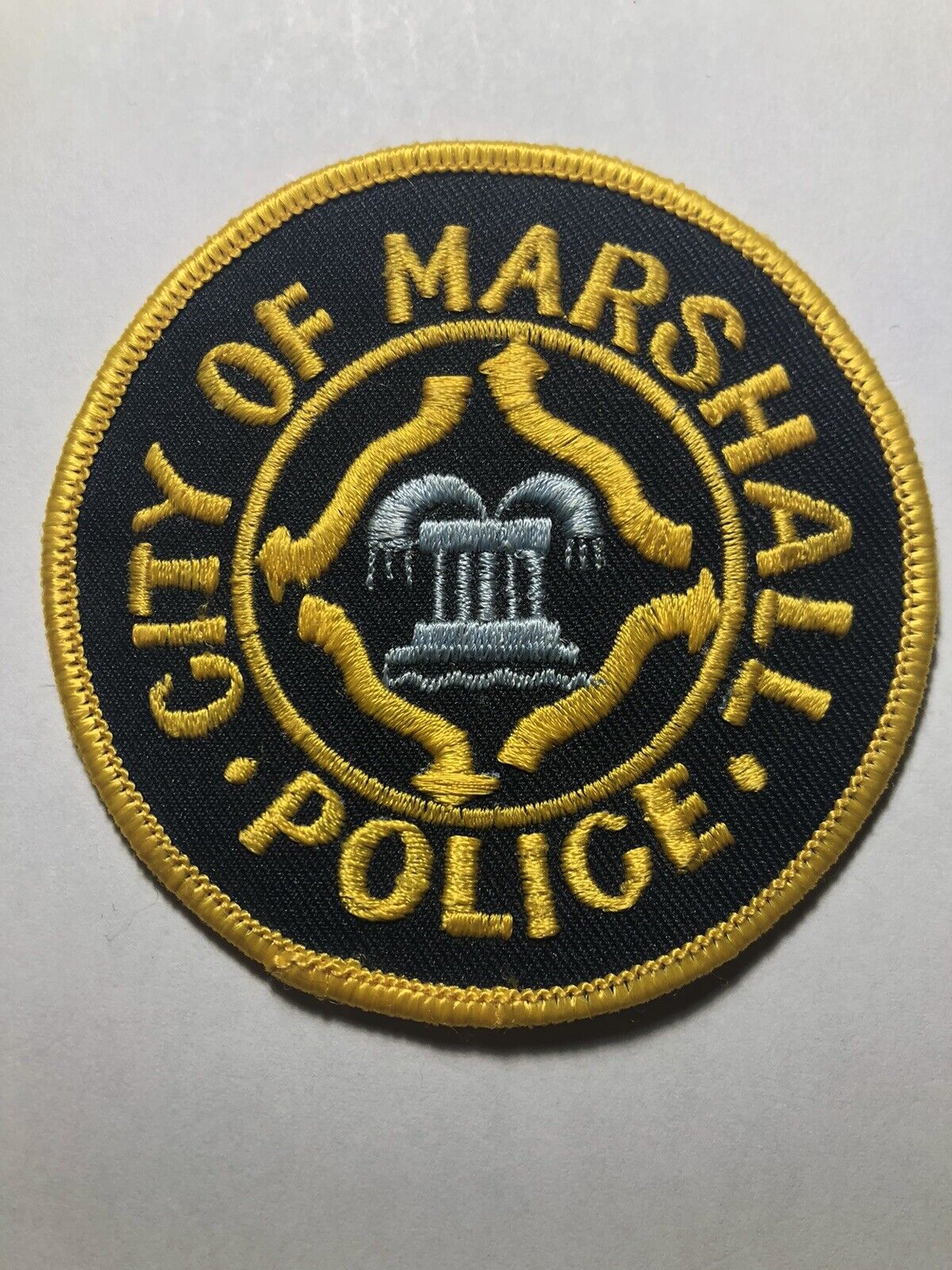 Marshall Michigan Police Patch ~ RARE