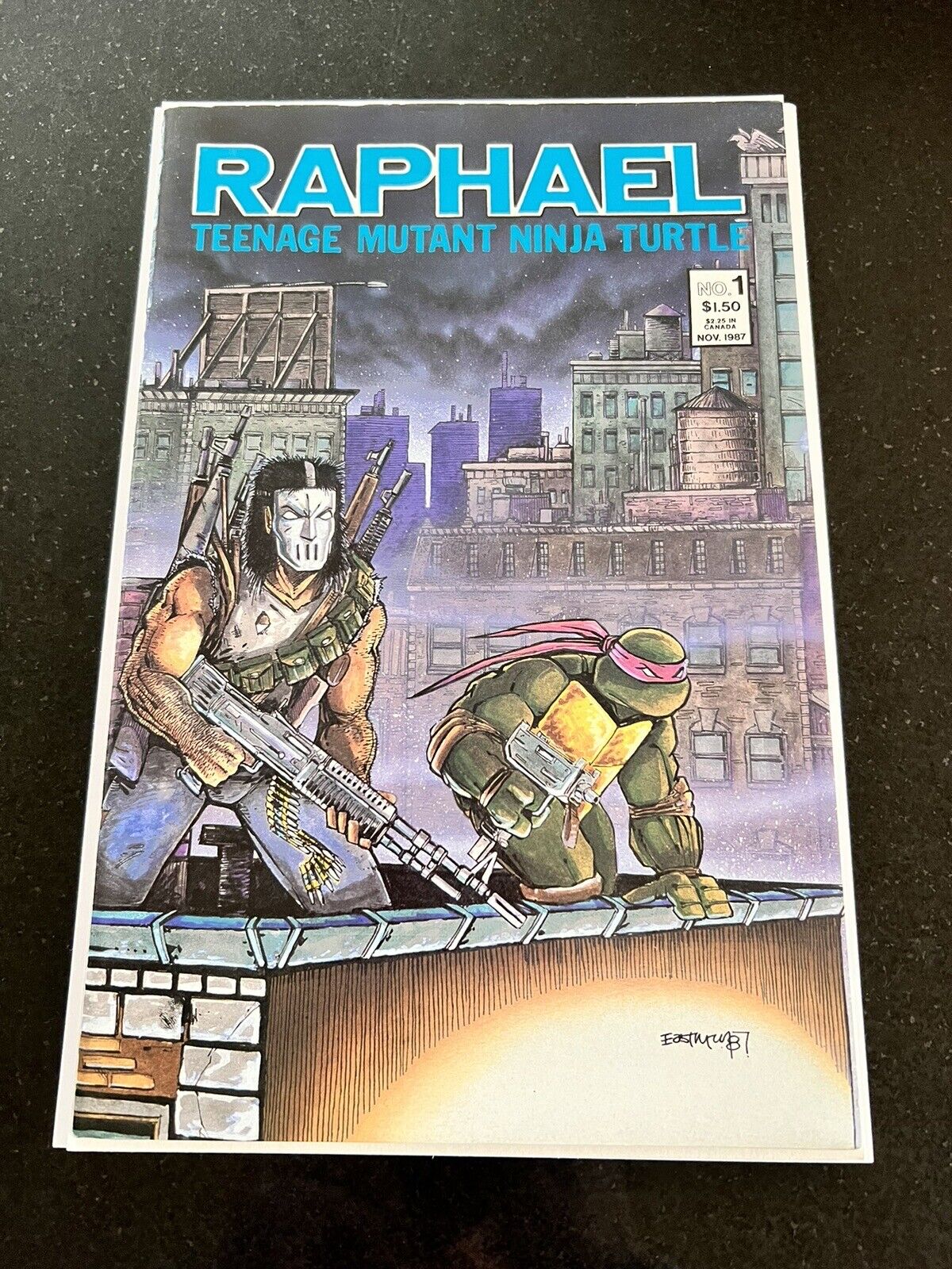 Teenage Mutant Ninja Turtles Raphael #1 NM- Second Print Mirage Casey Jones Key