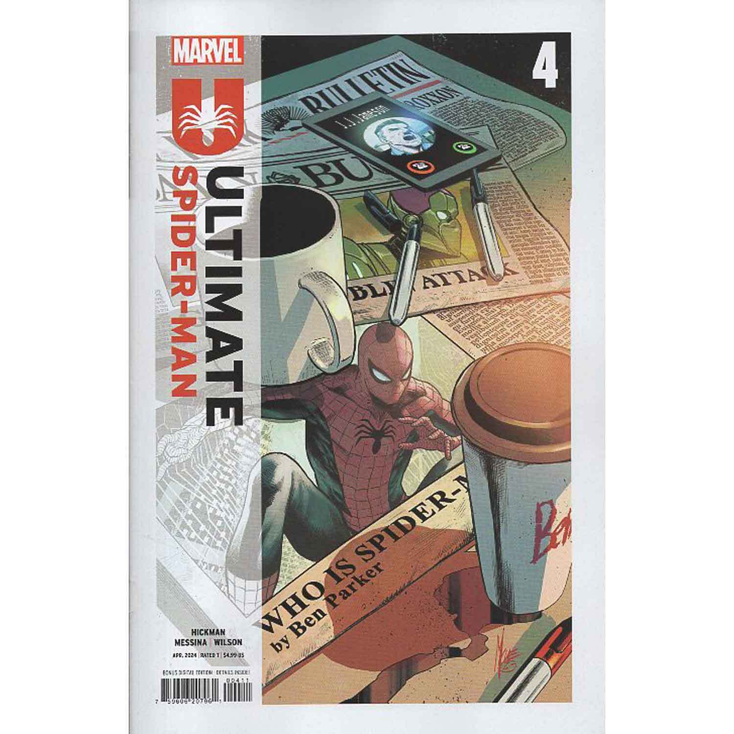 Ultimate Spider-Man #4 Marvel Comics First Printing