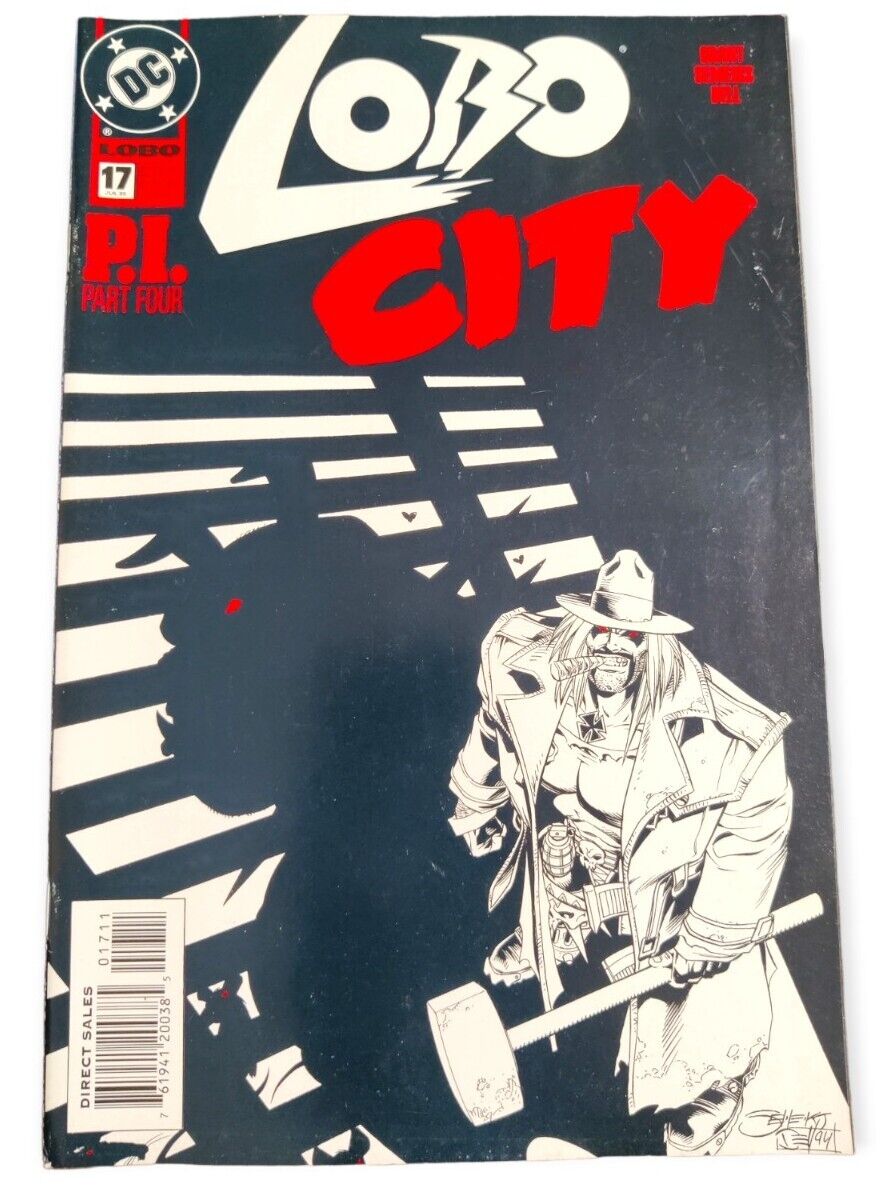 Lobo City #17 P. I. #4 DC Comics July 1995 Alan Grant Semeiks Dell