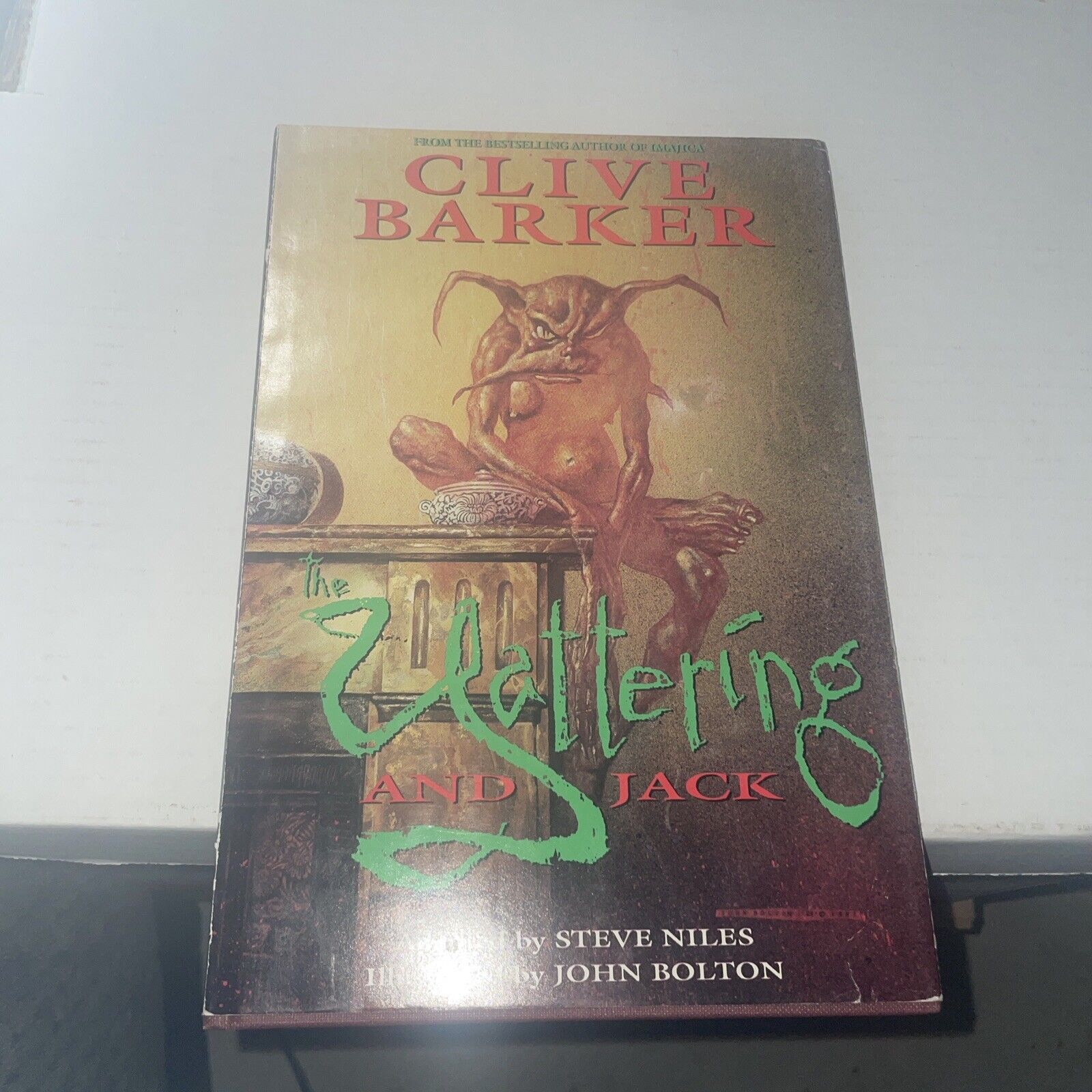 Clive Barker THE YATTERING AND JACK 1st Printing 1991 Hardcover Signed