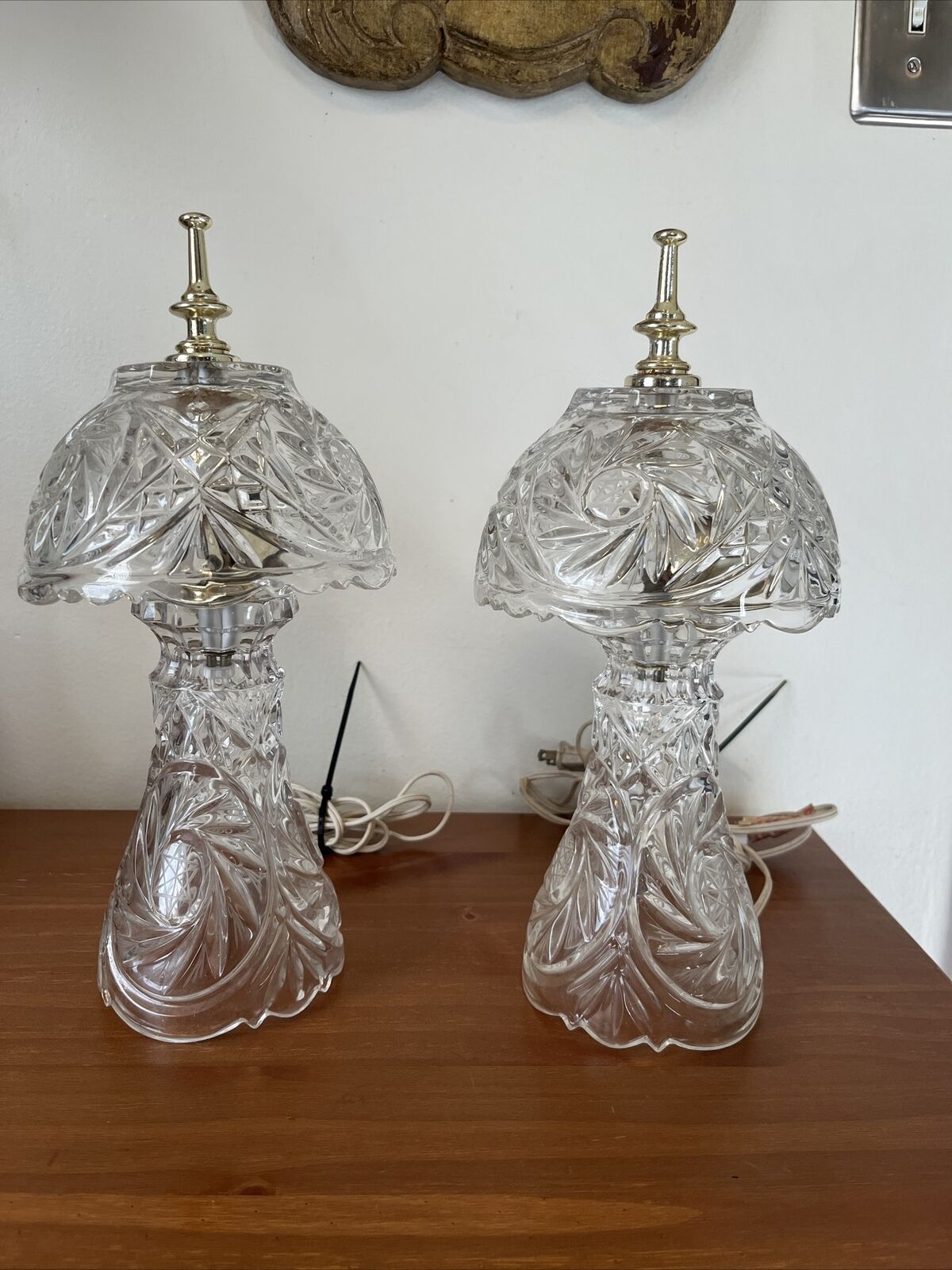 Set Of 2 of Vintage Lamps  12\