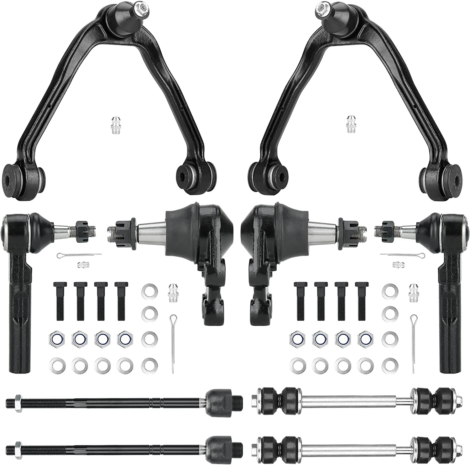 2WD Front Suspension Kit Upper Control Arms Lower Ball Joints for Chevrolet/Gmc 