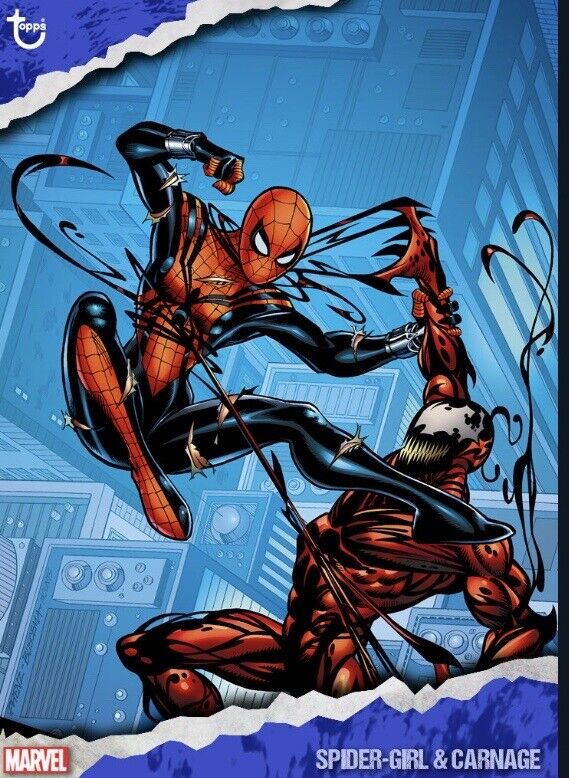 [DIGITAL CARD] Topps Marvel - Spider-Girl Carnage Untamed 21 S1 - Ferocious Blue