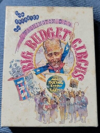 1992 Big Budget Circus Trading Card Box Set Political Comedy Bill Sienkiewicz