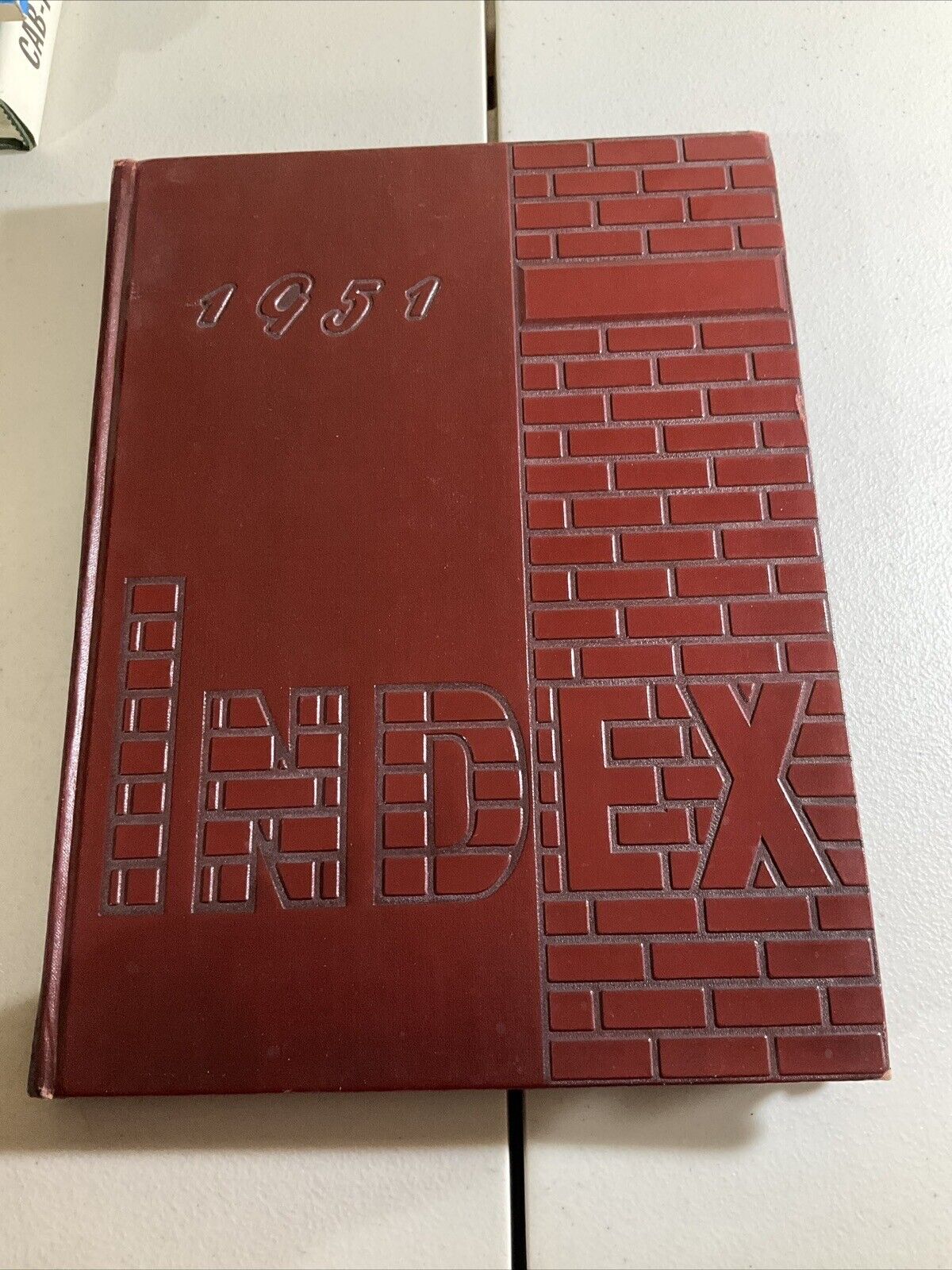 1951 Index Volume 61 - Good