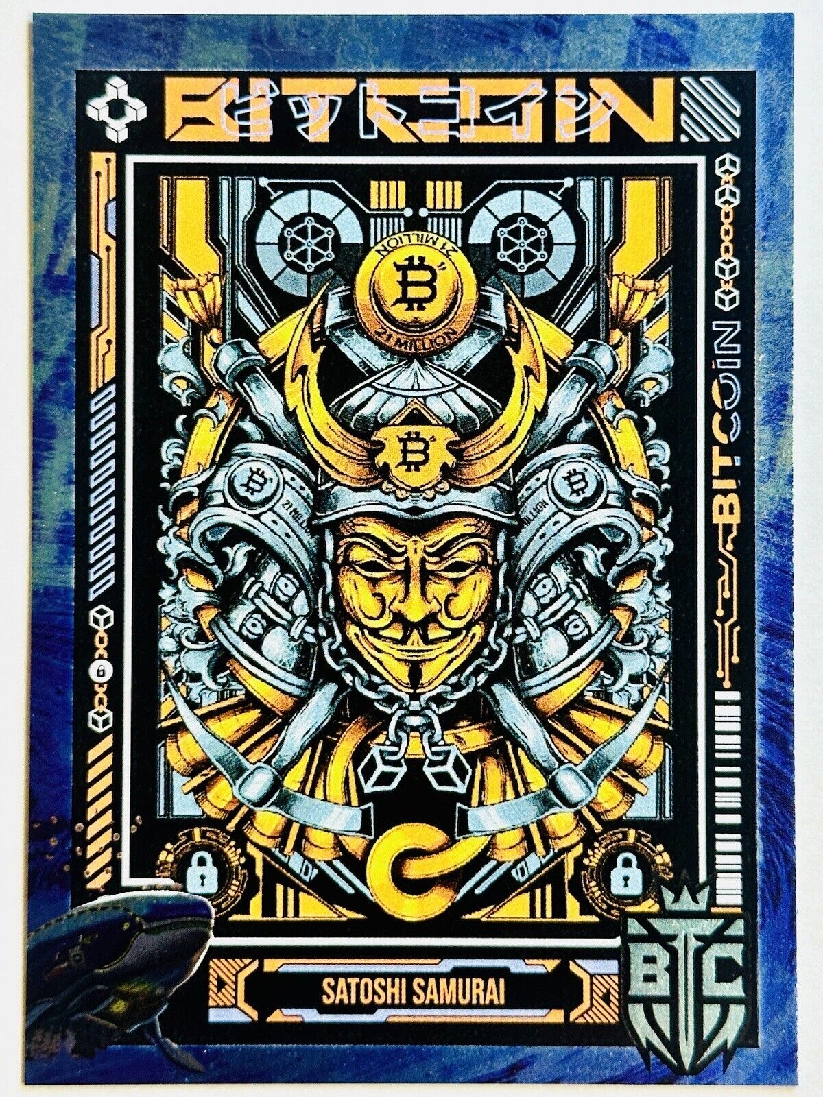 SATOSHI SAMURAI #15 2024 Bitcoin Trading Cards BTCTC WHALE Halving HOLO Ltd /278