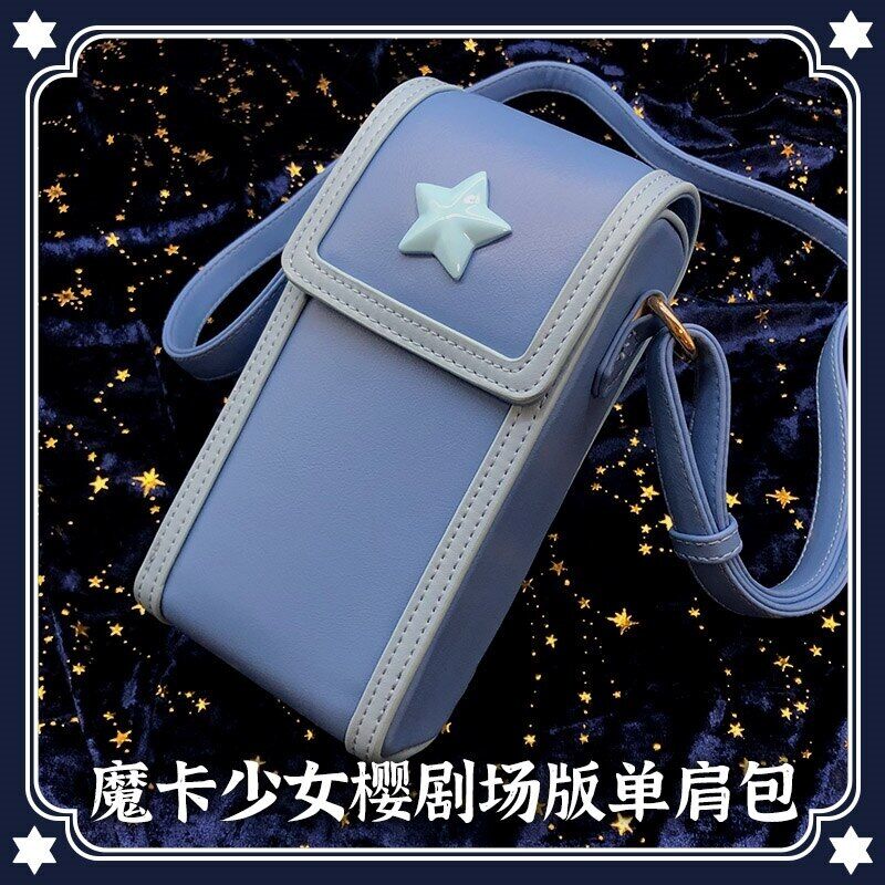 Anime Card Captor SAKURA PU Women Backpack Kawaii Mini Backpack Jk Uniform Bags