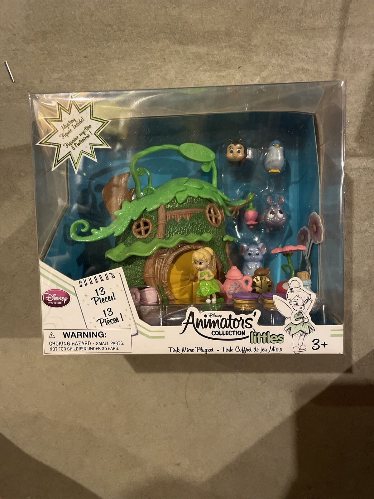 Disney Animators\' Collection Littles Tinker Bell Micro Playset - BRAND NEW
