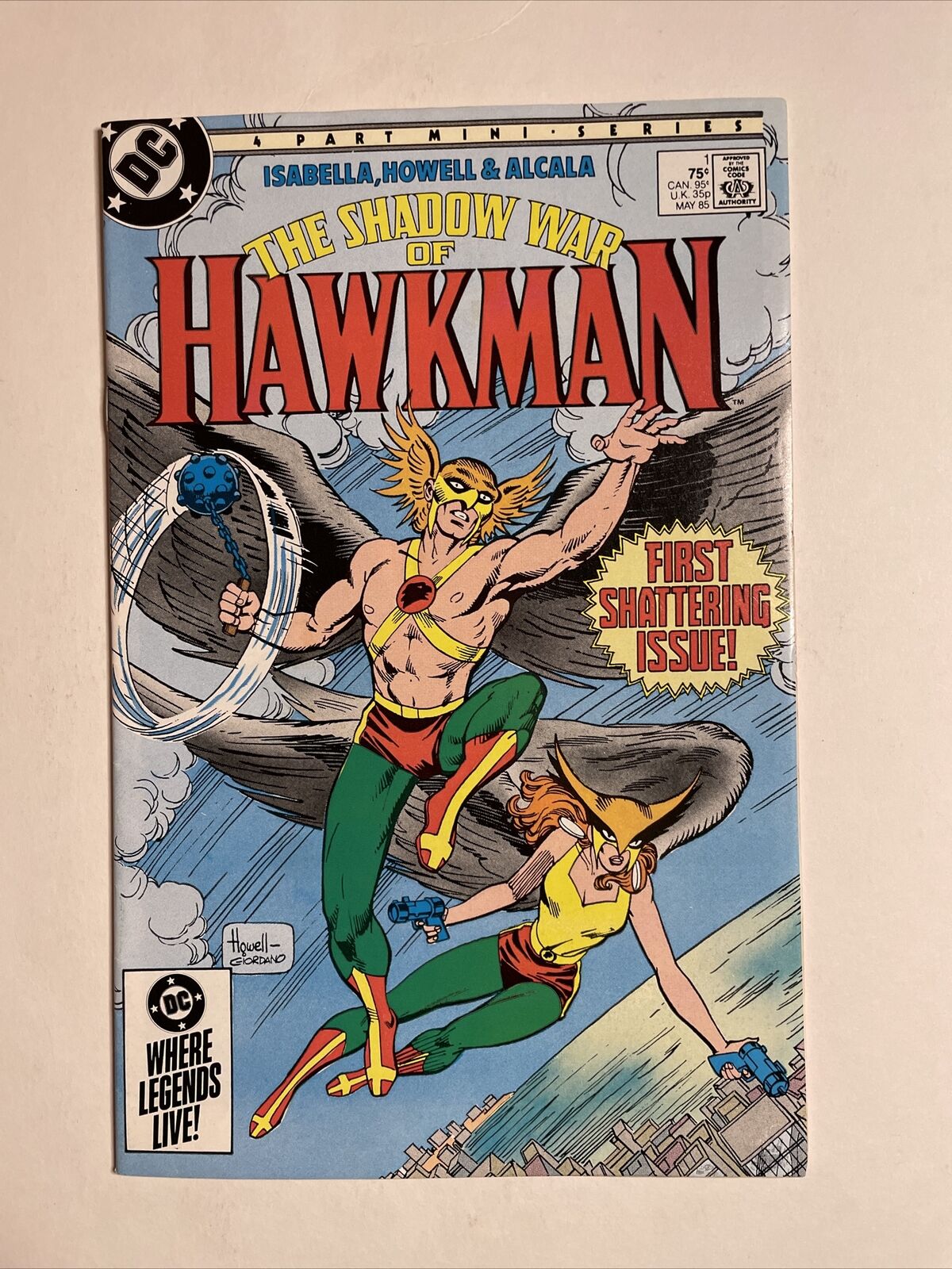 The Shadow War Of Hawkman #1 (1985) 9.2 NM DC High Grade Comic Book Limited