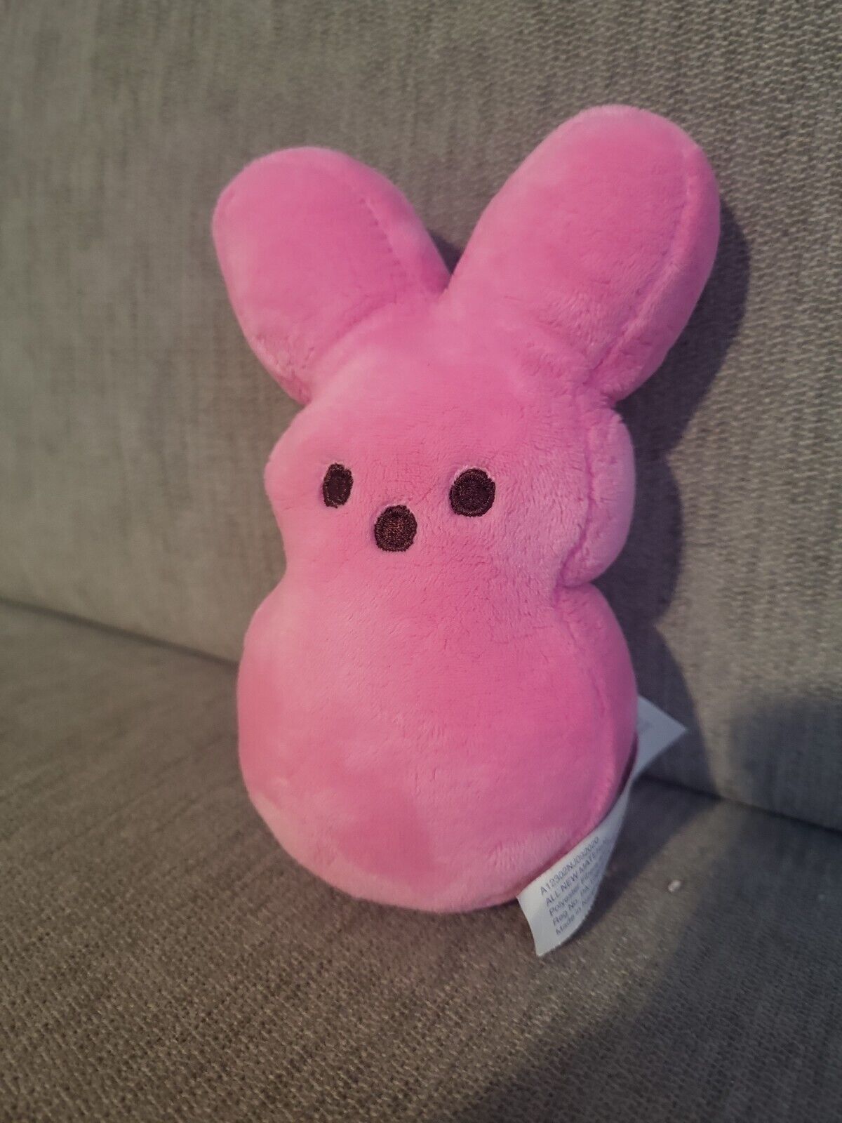 Pink peep plushie stuff animal mini 5\