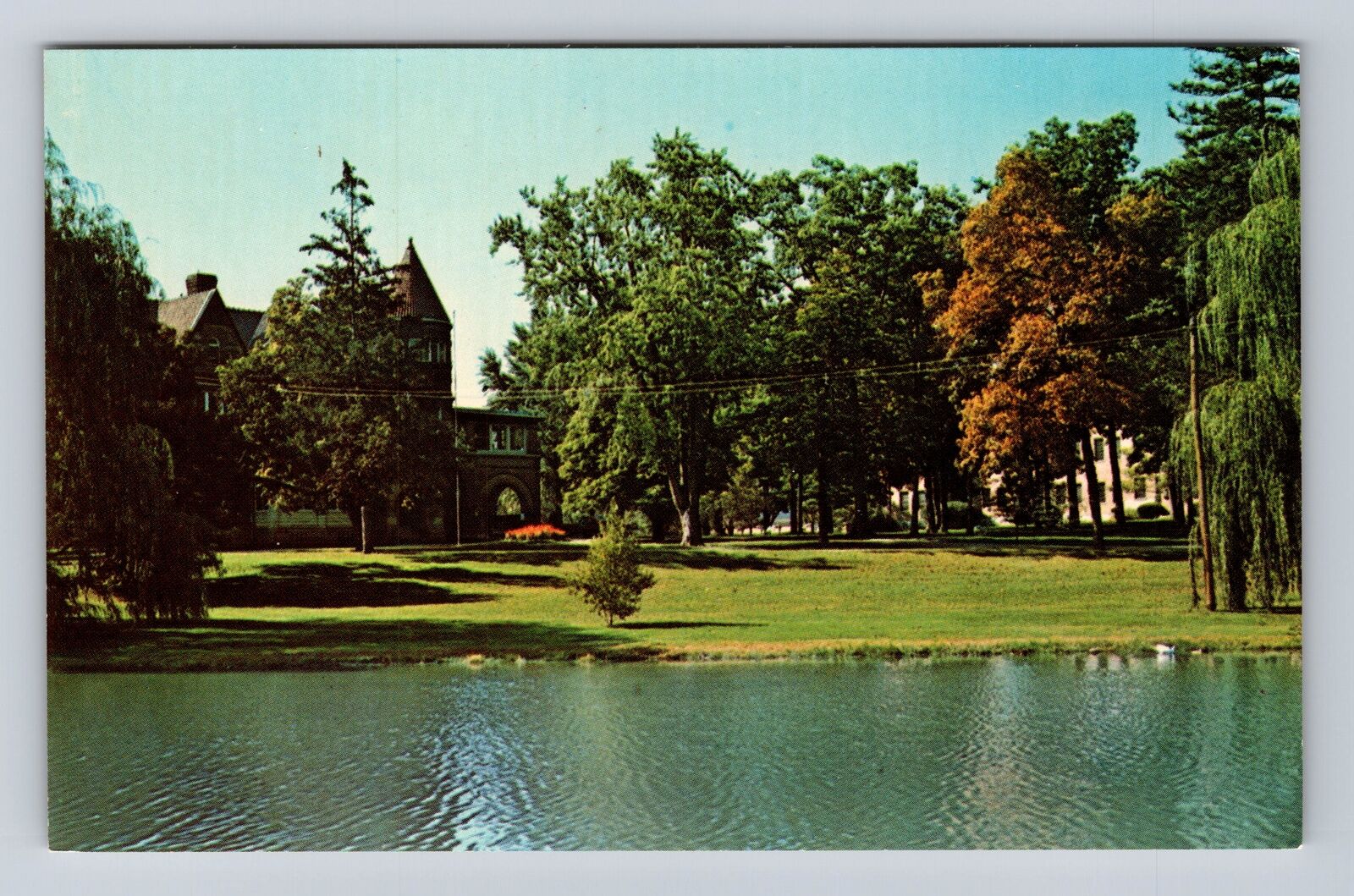 Fort Wayne IN-Indiana, St Francis College, Antique, Vintage Souvenir Postcard
