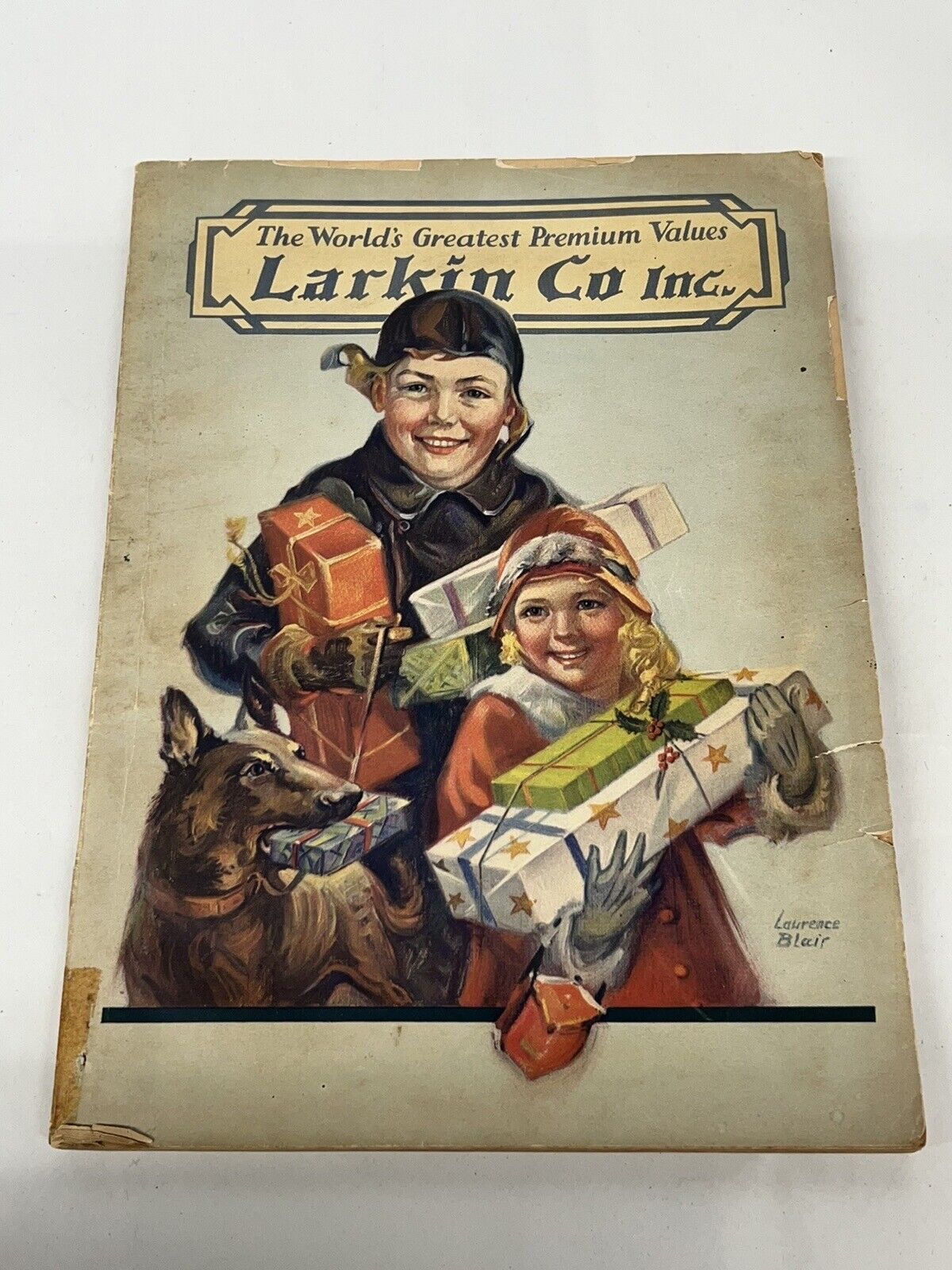 1931 Larkin Co Christmas Fall Winter Catalog Antique Dolls Toys Reference Vtg