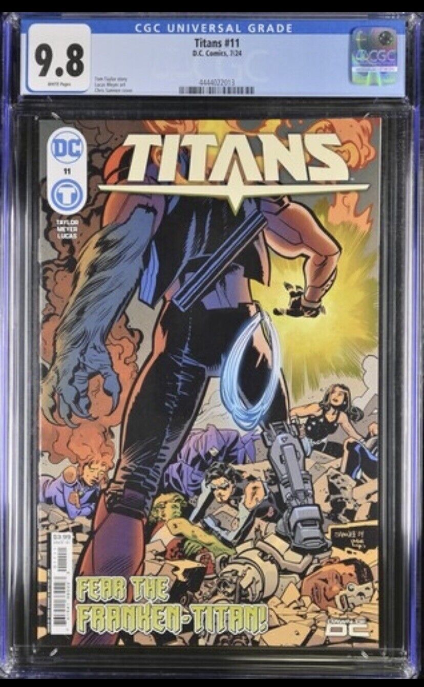 Titans #11 - CGC 9.8 - Key Issue DC Comics 2024 Low Census Count