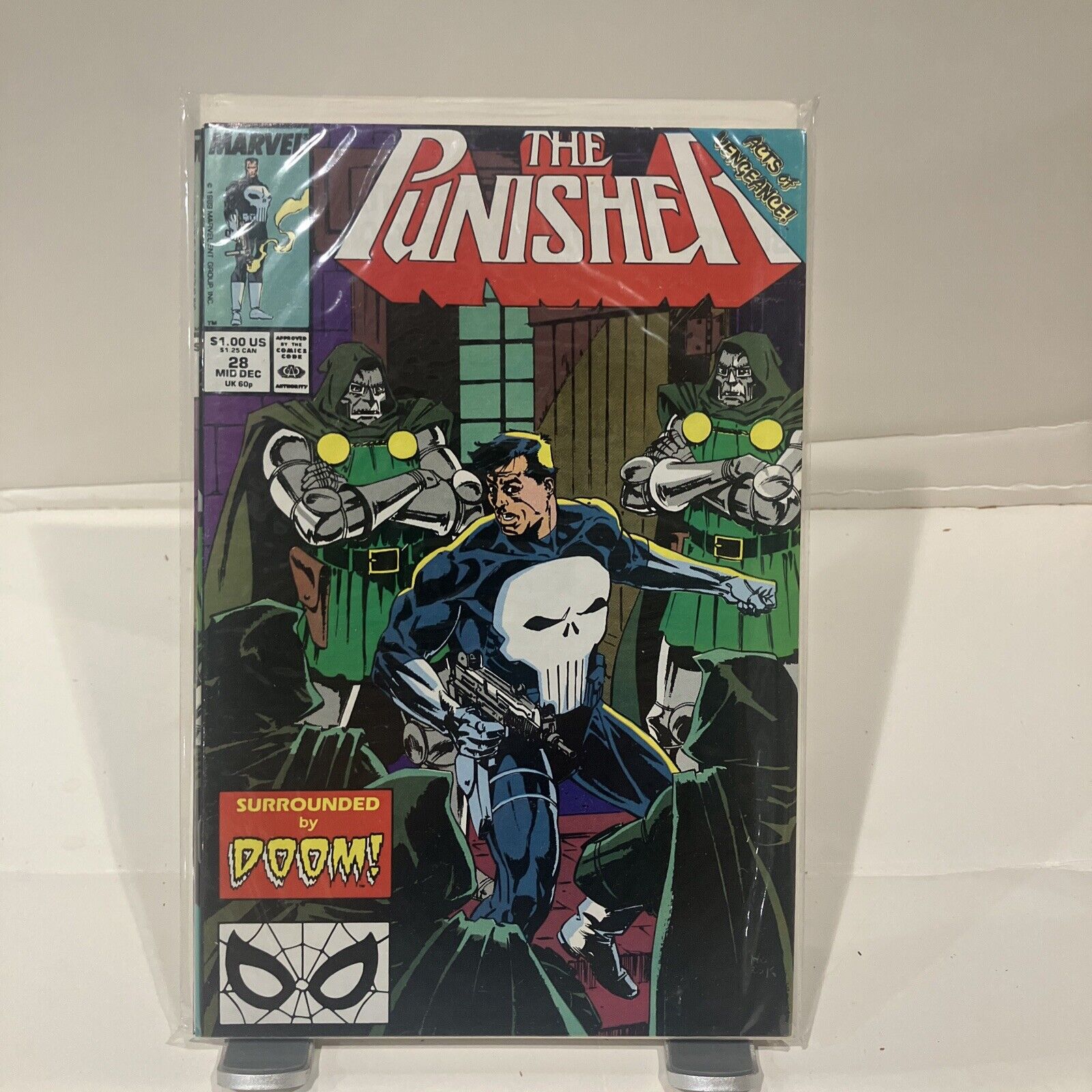 The Punisher #28 1989 Marvel Comics Comic Book 