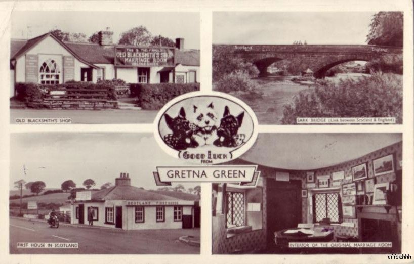 VIEWS OF GRETNA GREEN SCOTLAND 1968
