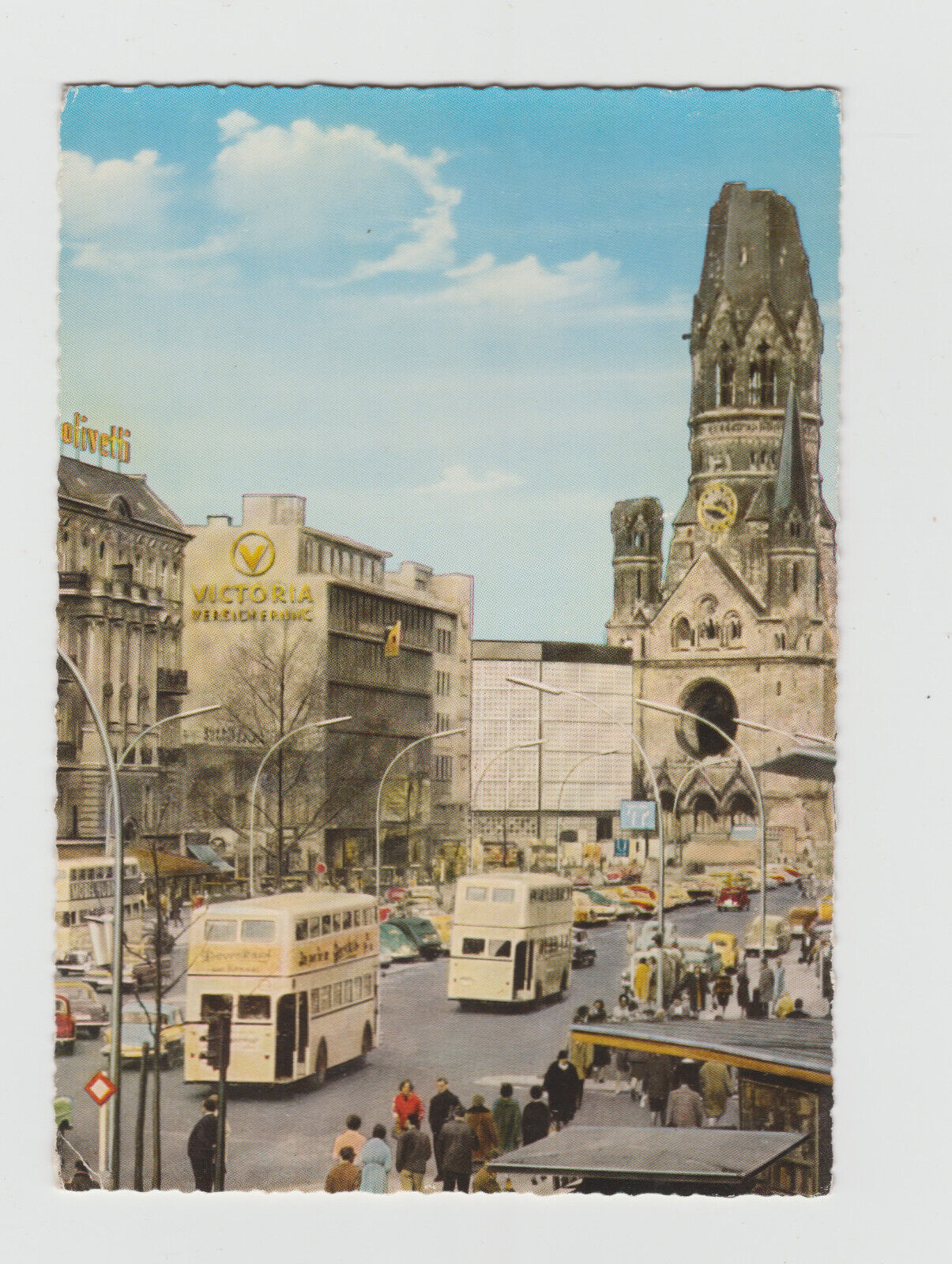 c. 1970s Berlin Street View Germany - Vintage Postcard 1145