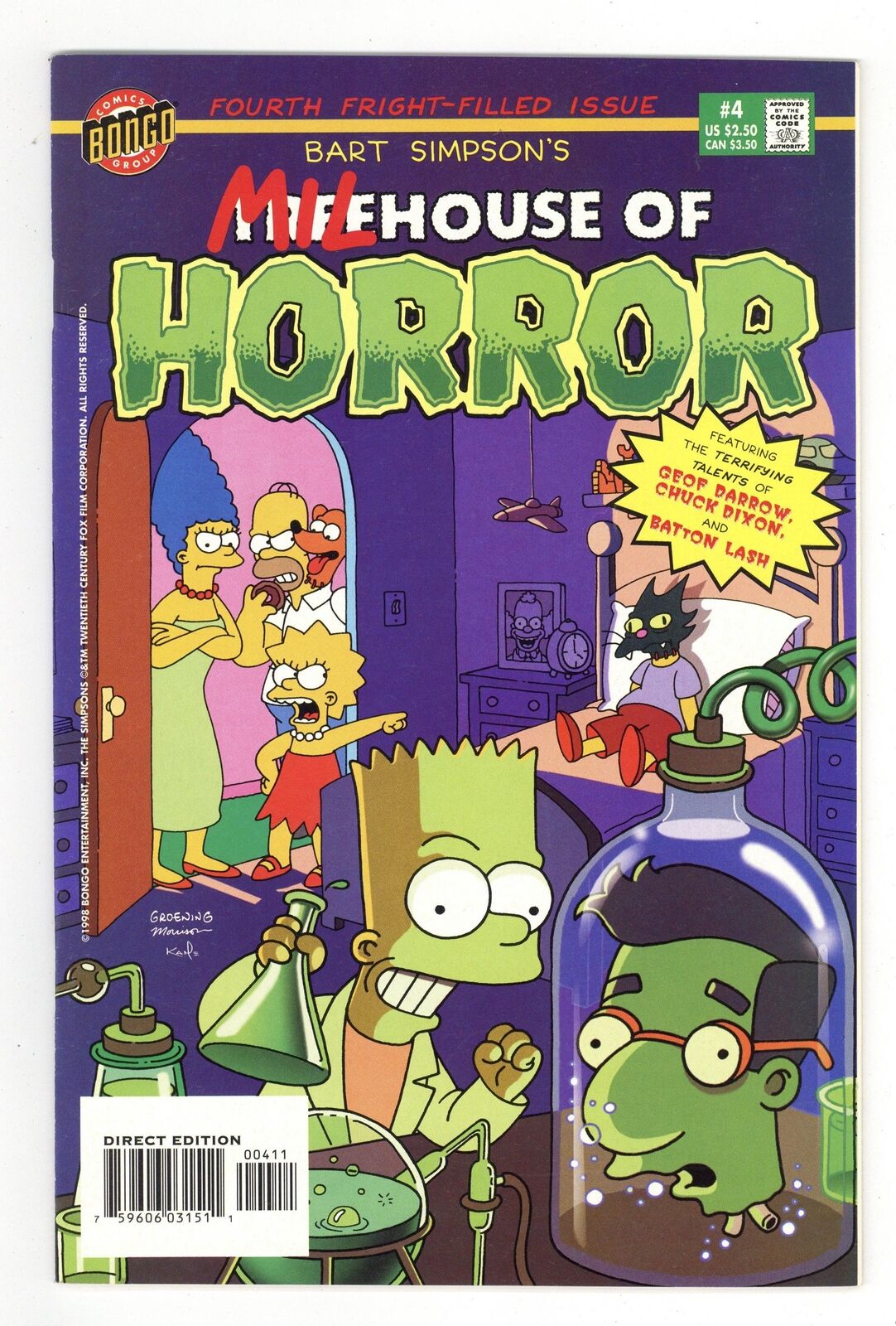 Treehouse of Horror #4 FN 6.0 1998