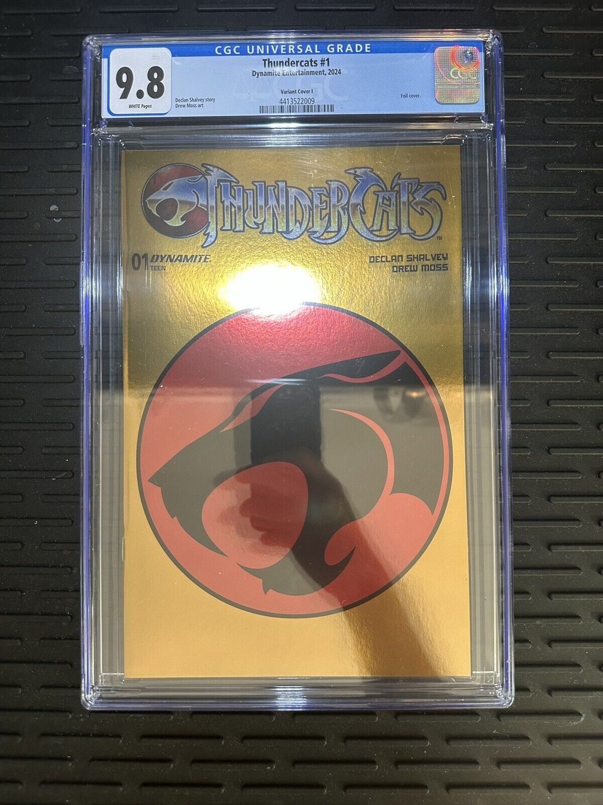 Thundercats #1 Gold Variant Foil Cover 2024  CGC 9.8