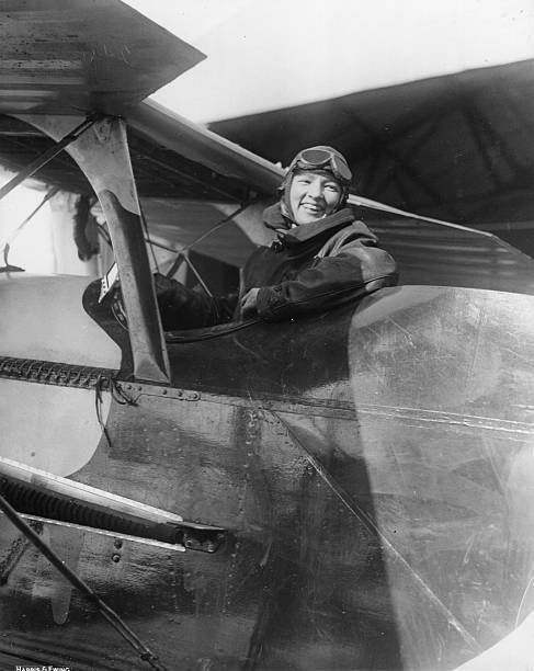 Marjorie Stinson American Female Aviation Pioneer c1920s 2 Old Photo