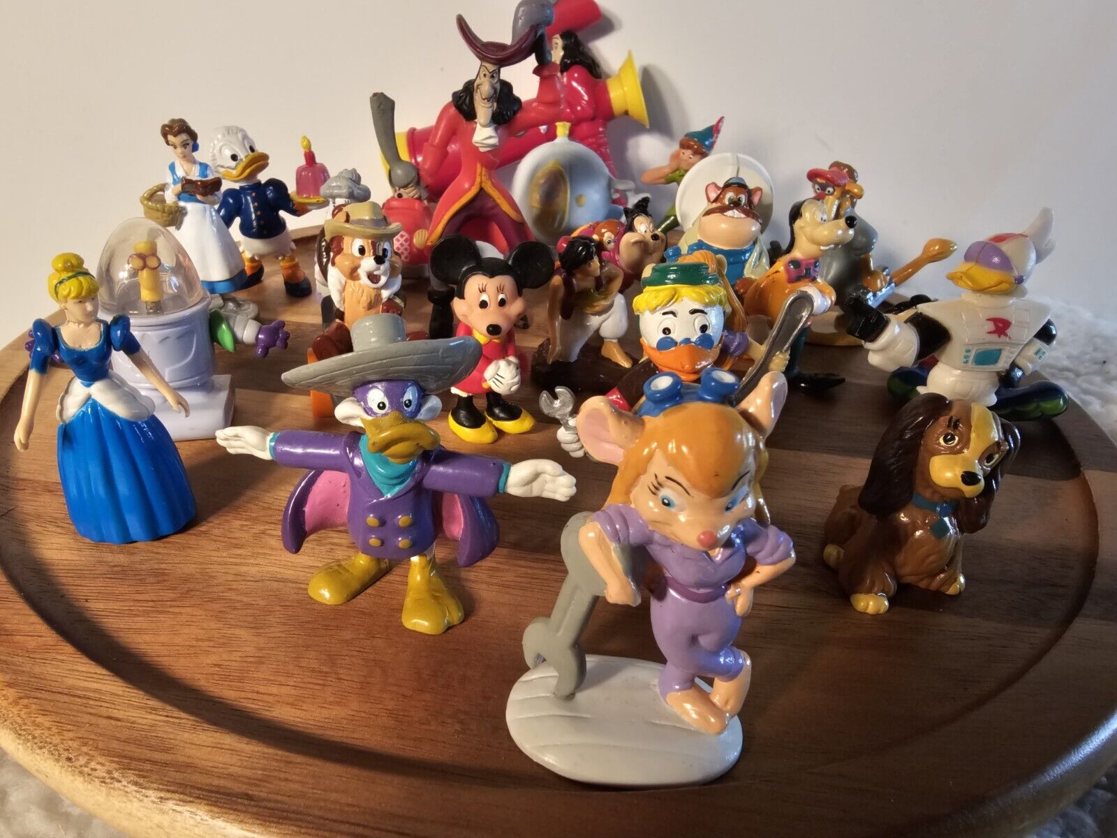 Lot Of 24 Rare Disney Applause Kellogg Bully Plastic PVC Toys Figurines 80s-90s