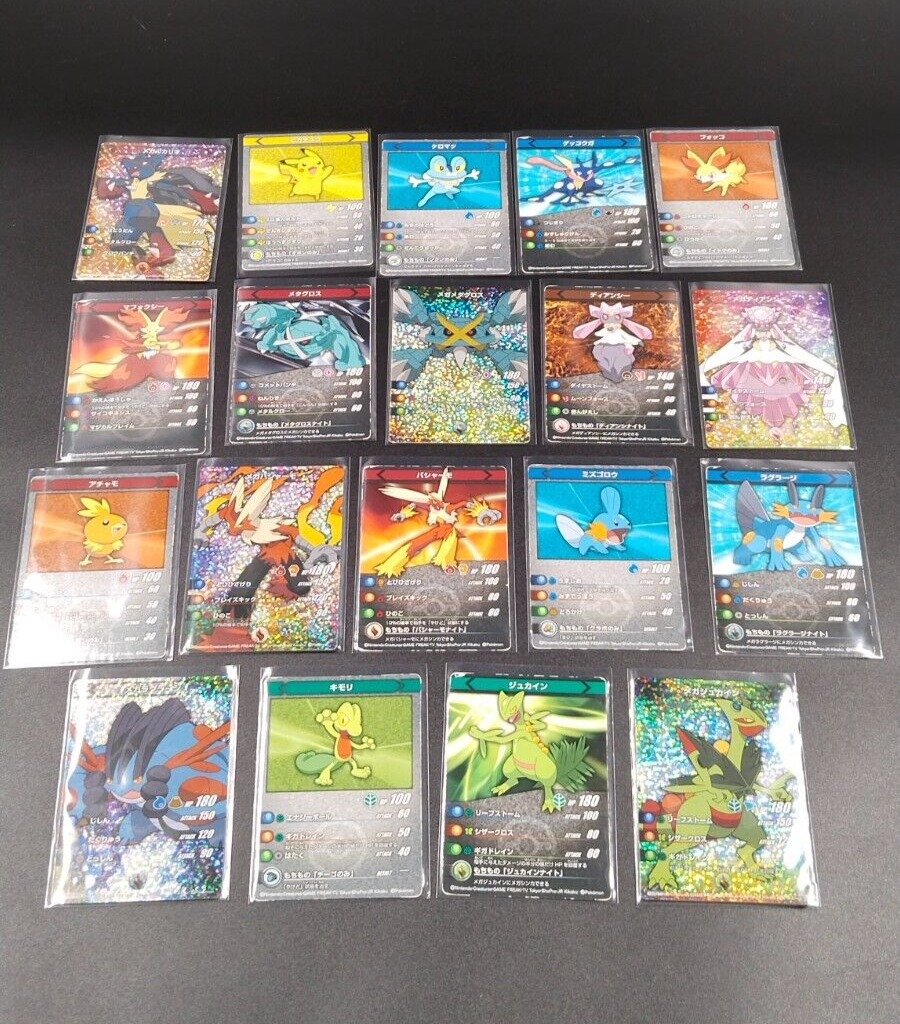 Pokemon Battle Stadium XY Cards Set Lot of 19 With Limited Promo Mega Metagross