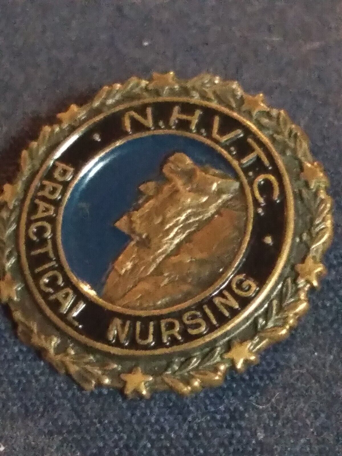 Nurse Nursing School Pin : New Hampshire Vo Tech, Practical Nursing