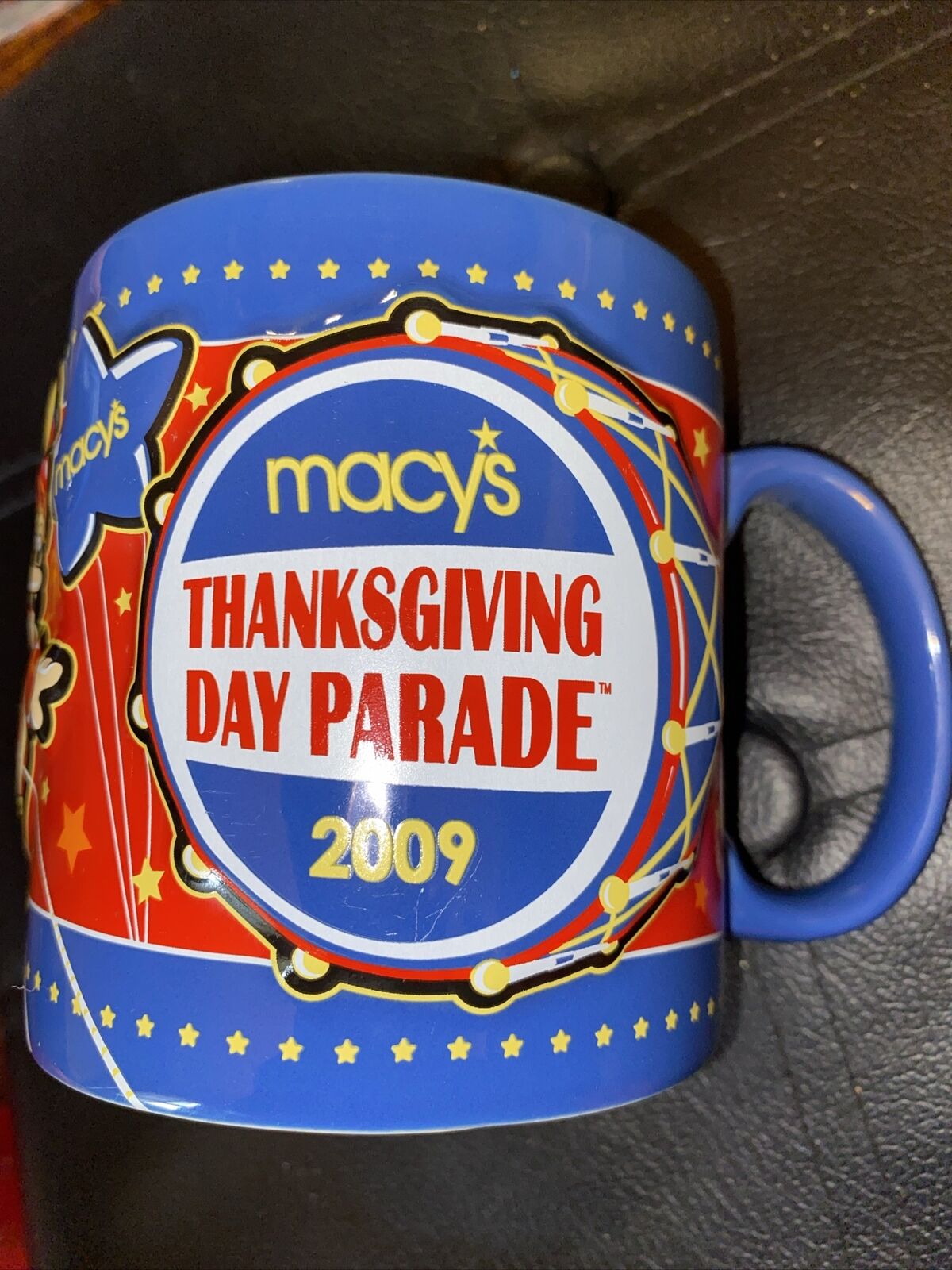 Macys 2009 Thanksgiving Day Parade 3D Embossed Coffee Mug Cup