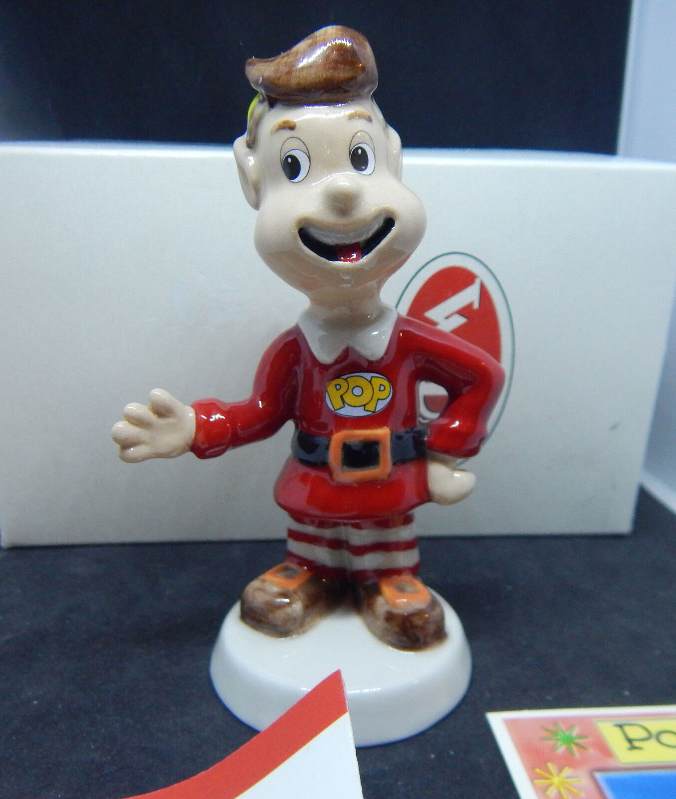 2004 Retired Wade POP Kellogg Cereal Co. Lmt. Ed. Collectors Club Figurine