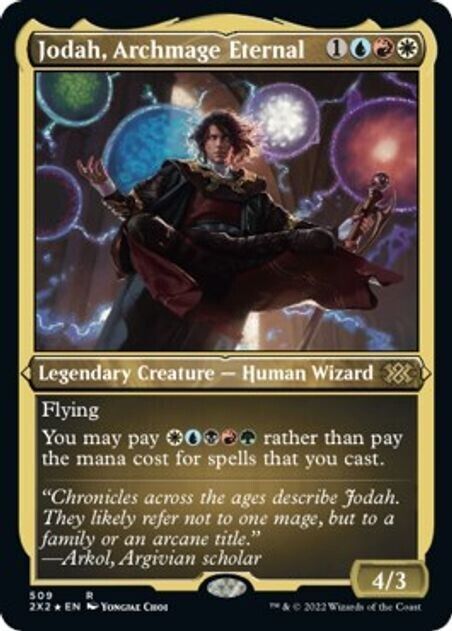 Jodah, Archmage Eternal (Foil Etched) - Double Masters 22 - Magic the Gathering