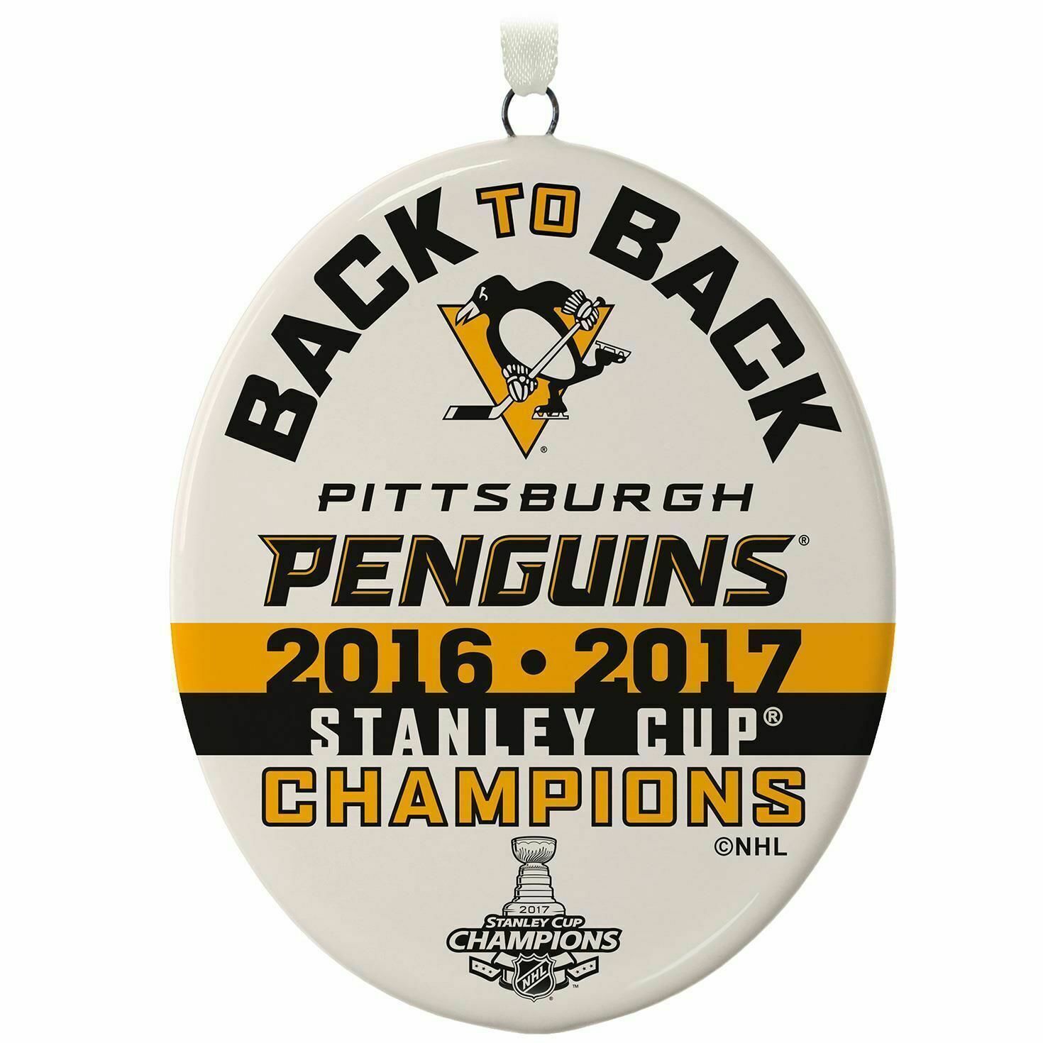 Hallmark Keepsake - Pittsburgh Penguins Stanley Cup Champions 2016-2017