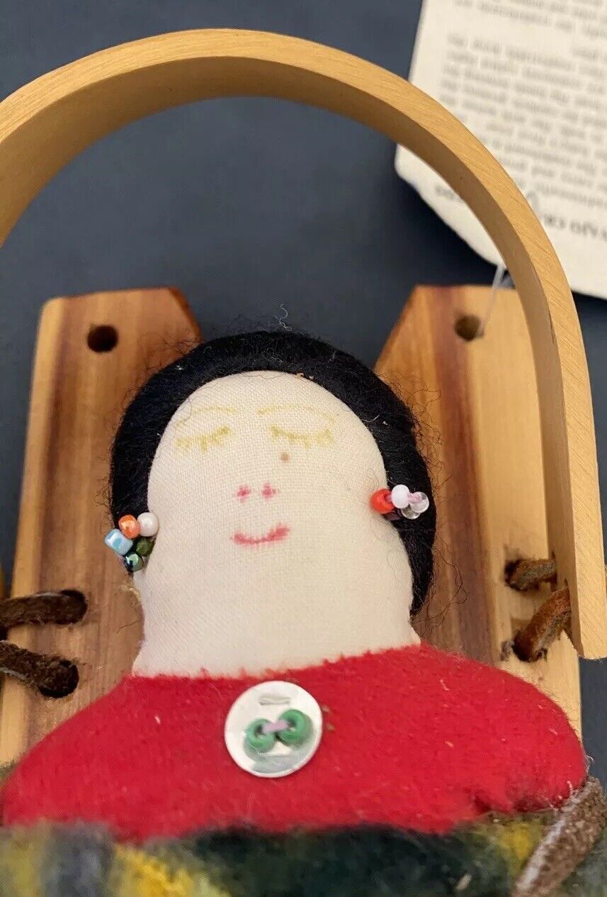 Navajo Cradle Board doll 6\