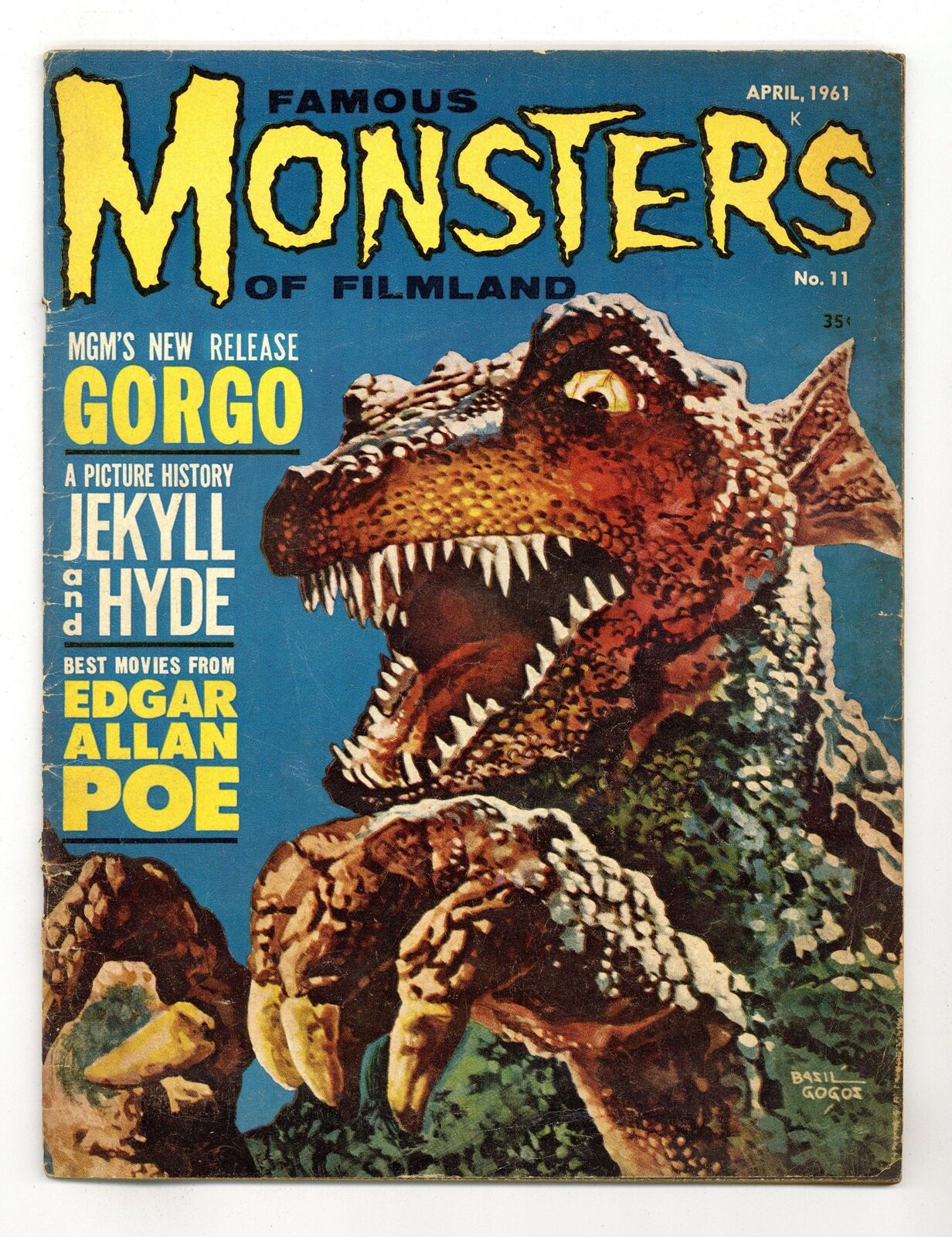 Famous Monsters of Filmland Magazine #11 FR/GD 1.5 1961