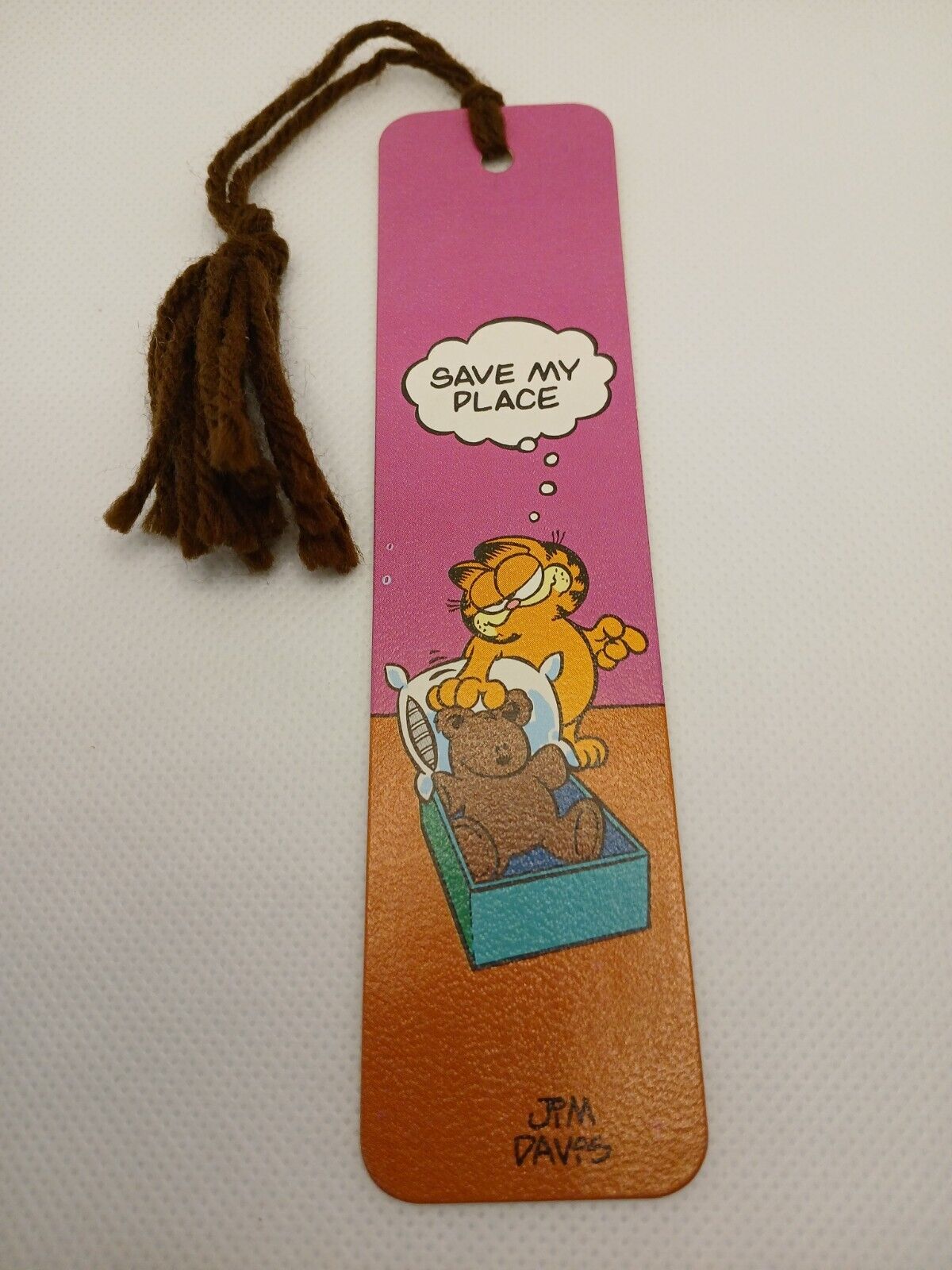 Garfield Bookmark 1978 Vintage Collectiable Vtg Nice